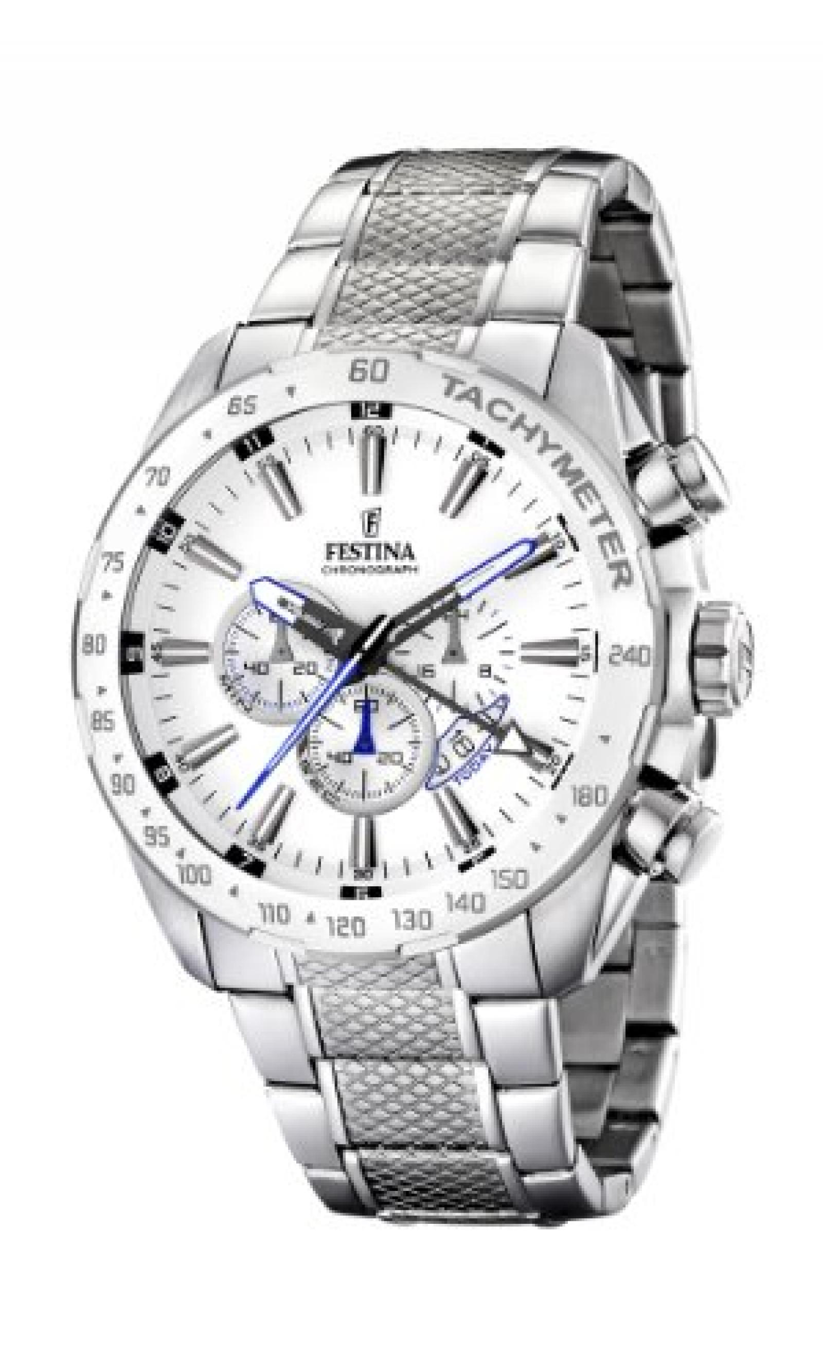 Festina Herren-Armbanduhr XL Analog Edelstahl F16488/1 