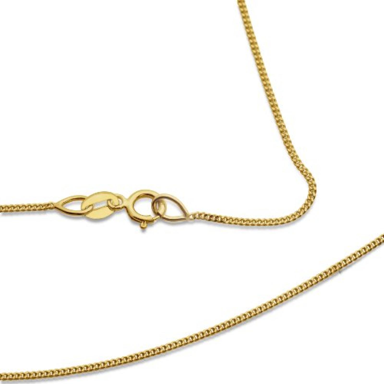 Miore Unisex-Panzerkette 375 Gelbgold  45cm CHNV9Y 