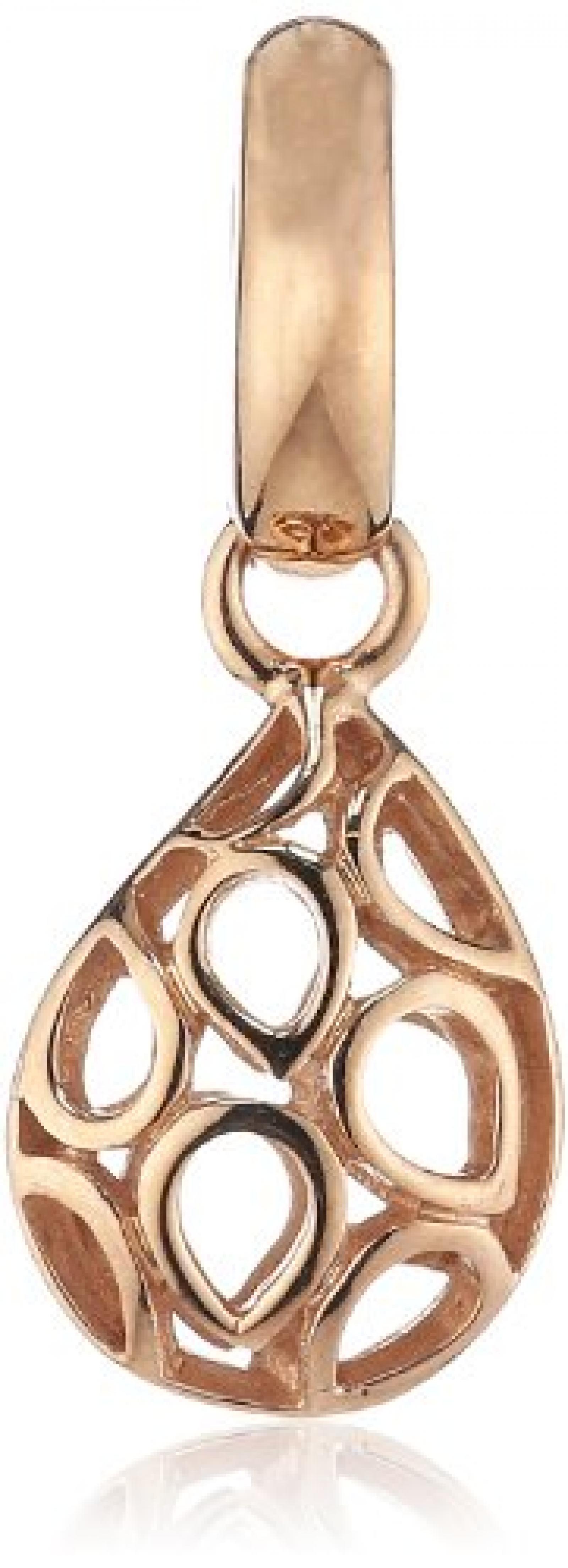 Viventy Anhänger Tropfen aus 925 Sterlingsilber, roségold plattiert, unisize, 766912 Viventy Anhänger Tropfen aus 925 Sterlingsilber, roségold plattiert, unisize, 766912