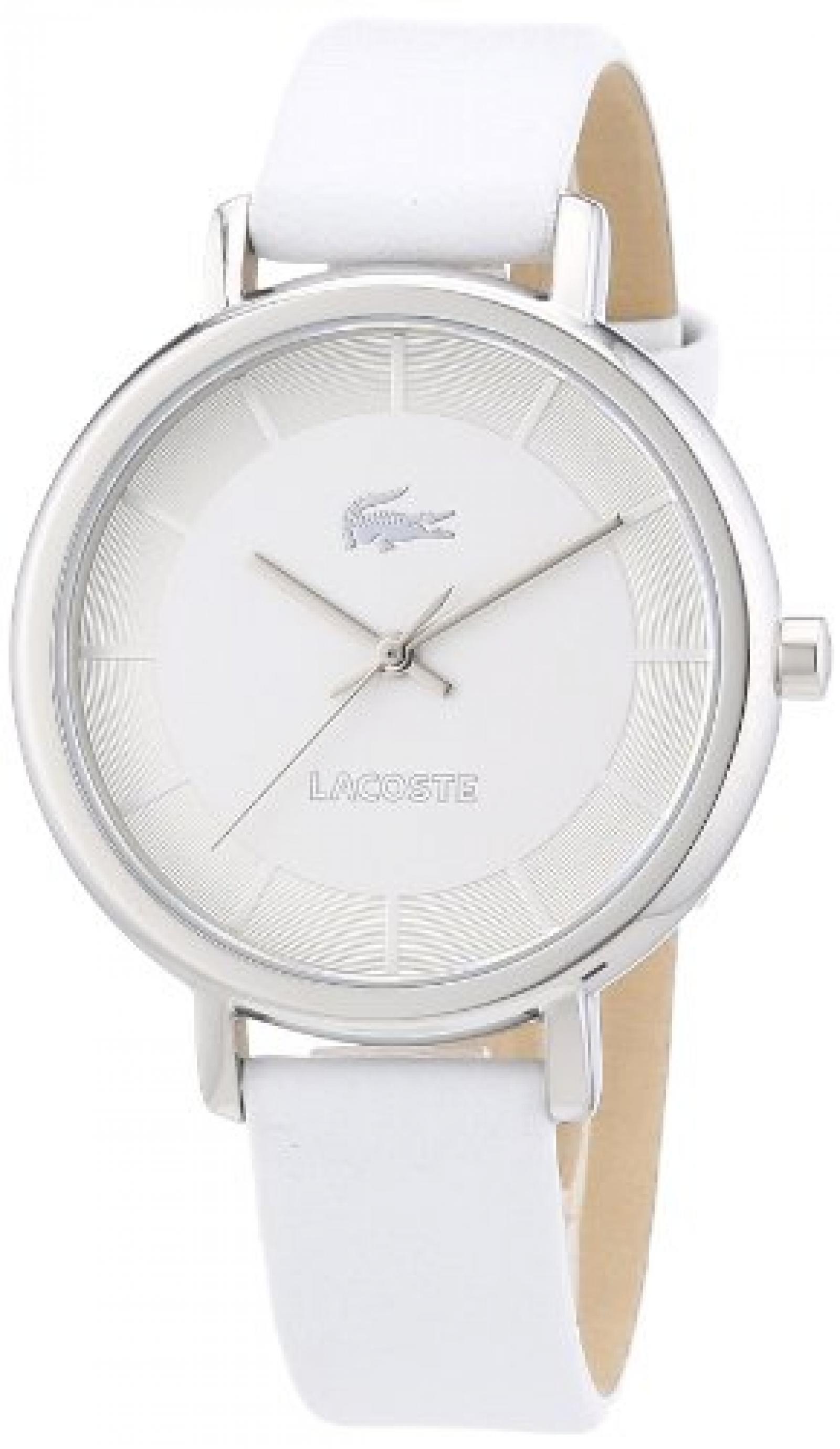 Lacoste Damen-Armbanduhr XS Analog Quarz Leder 2000716 