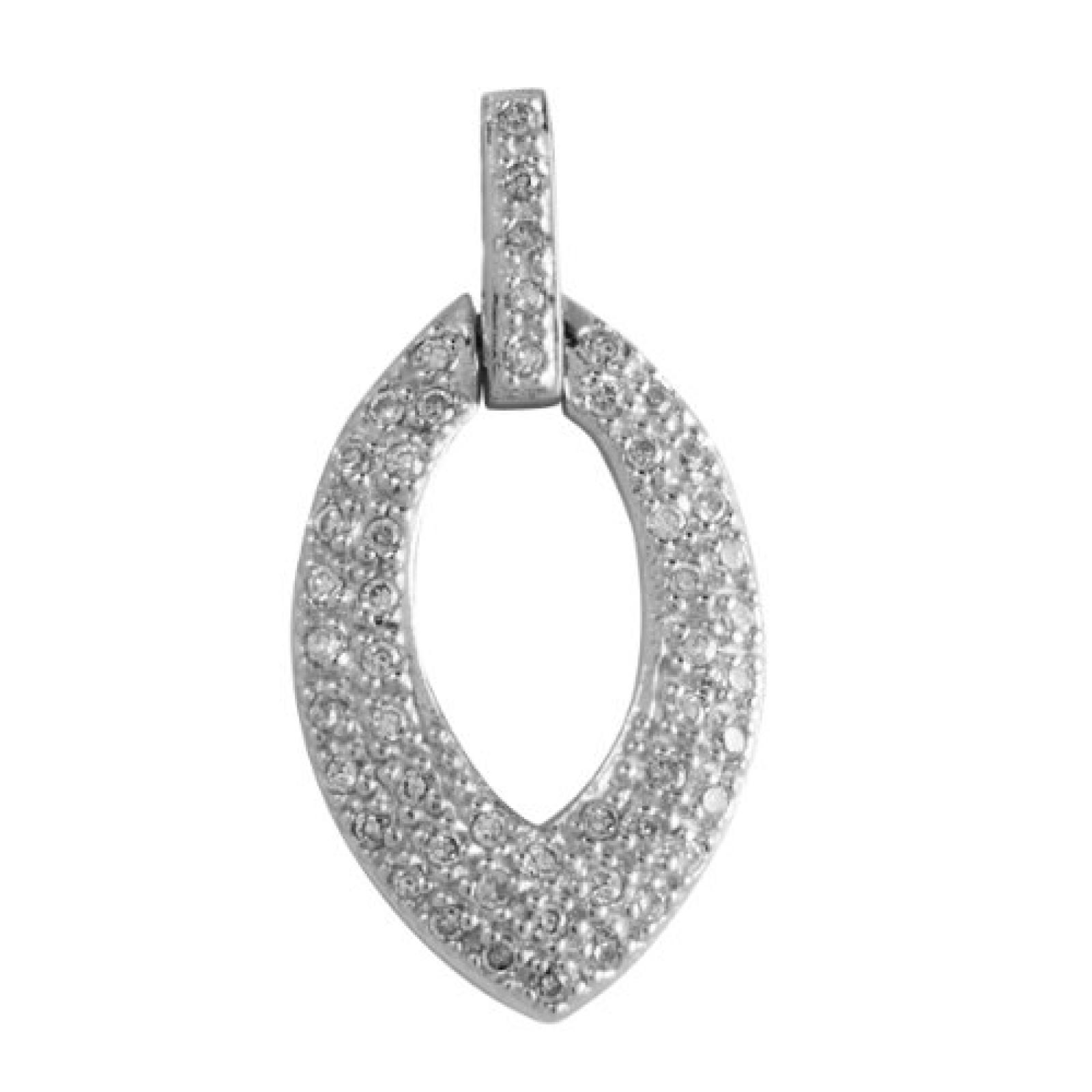 Bella Donna Damen-Anhänger 925 Sterlingsilber mit Zirkonia 6869ANH9 Bella Donna Damen-Anhänger 925 Sterlingsilber mit Zirkonia 6869ANH9