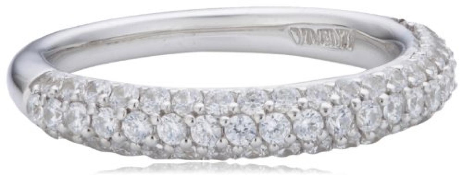 Viventy Damen-Ring Choose Me 925 Sterling Silber 61 Zirkonia Weiß 765041 
