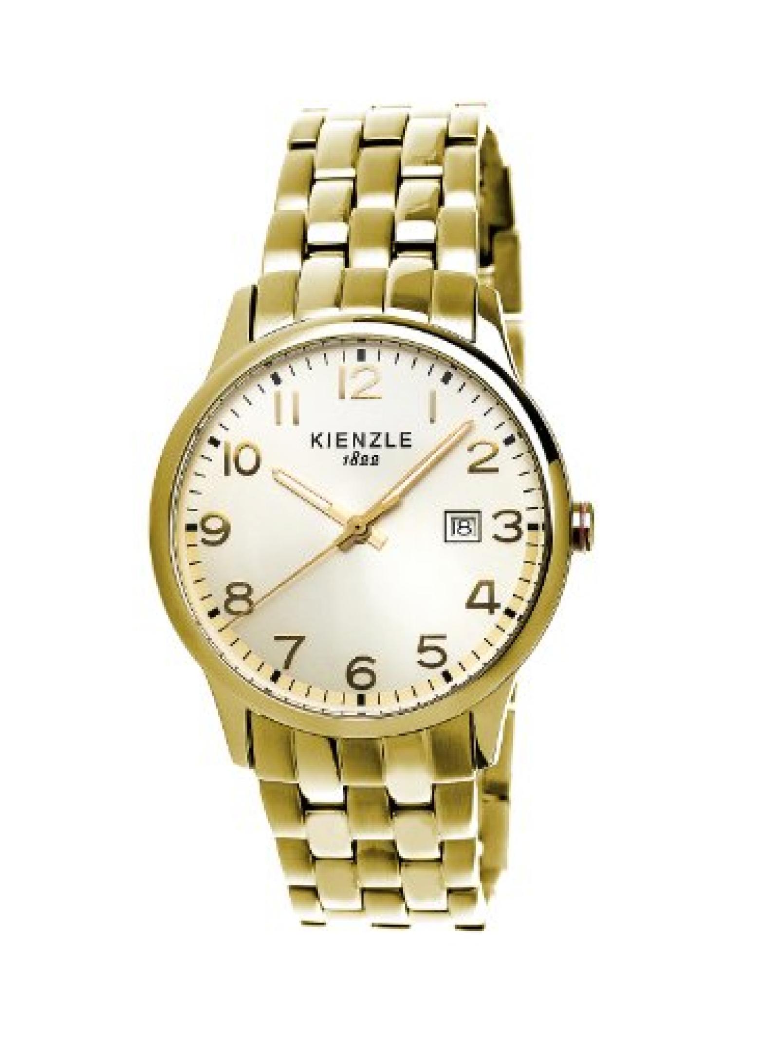 Kienzle Herren-Armbanduhr XL KIENZLE CORE Analog Quarz Edelstahlarmband beschichtet K3043029182-00382 Kienzle Herren-Armbanduhr XL KIENZLE CORE Analog Quarz Edelstahlarmband beschichtet K3043029182-00382