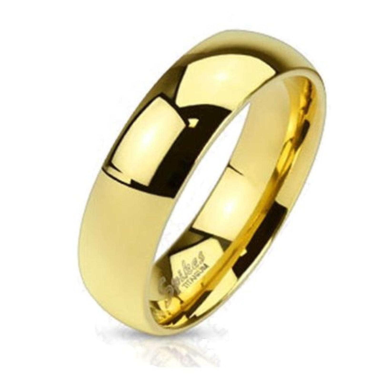 Coolbodyart - Anello unisex in acciaio inox, stile classico, colore: Argento e Acciaio inossidabile, 69 (22.0), cod. CBAR001-6-13