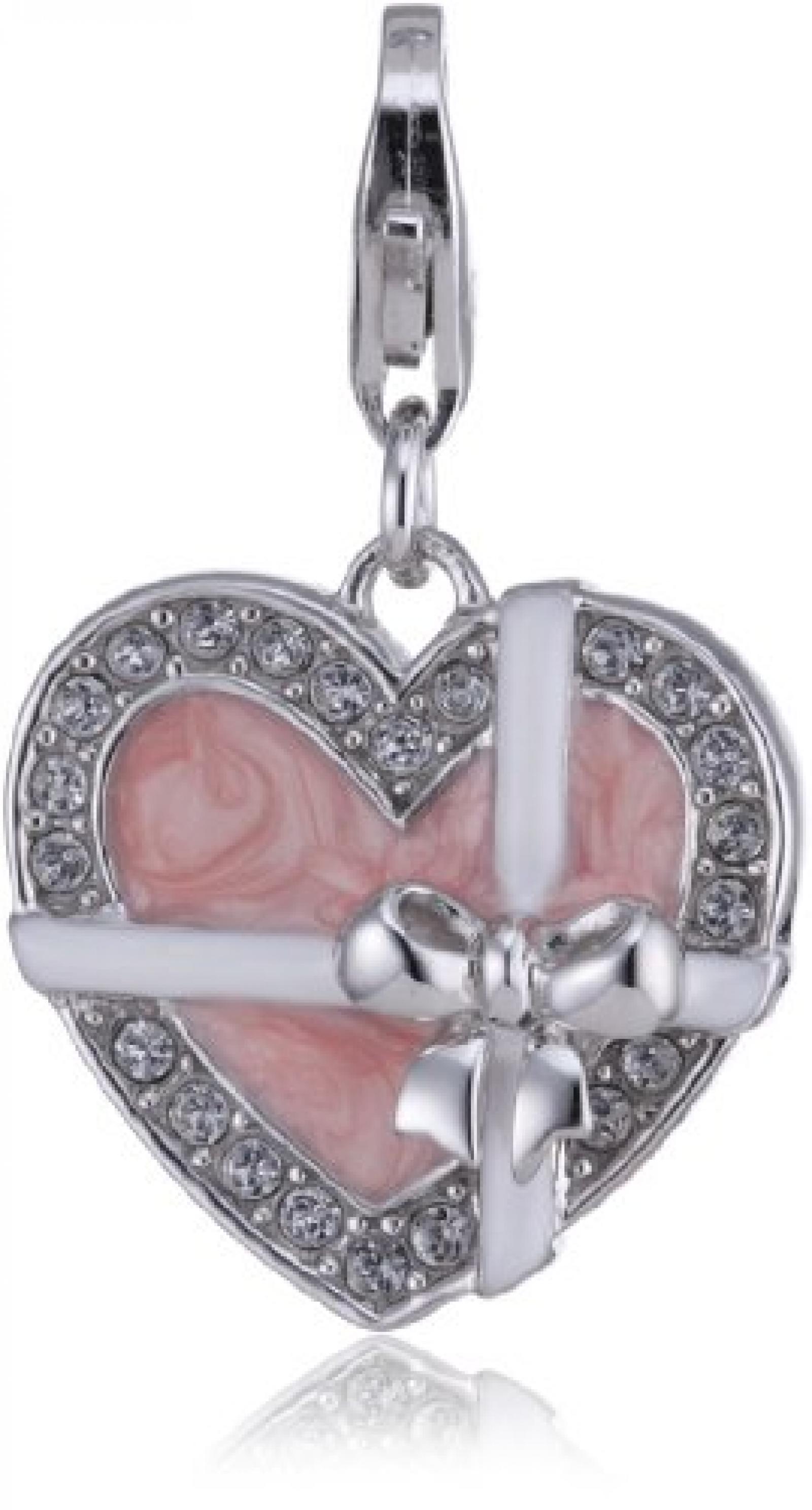 s.Oliver Damen-Anh&auml;nger Herz Silber 925 385992 