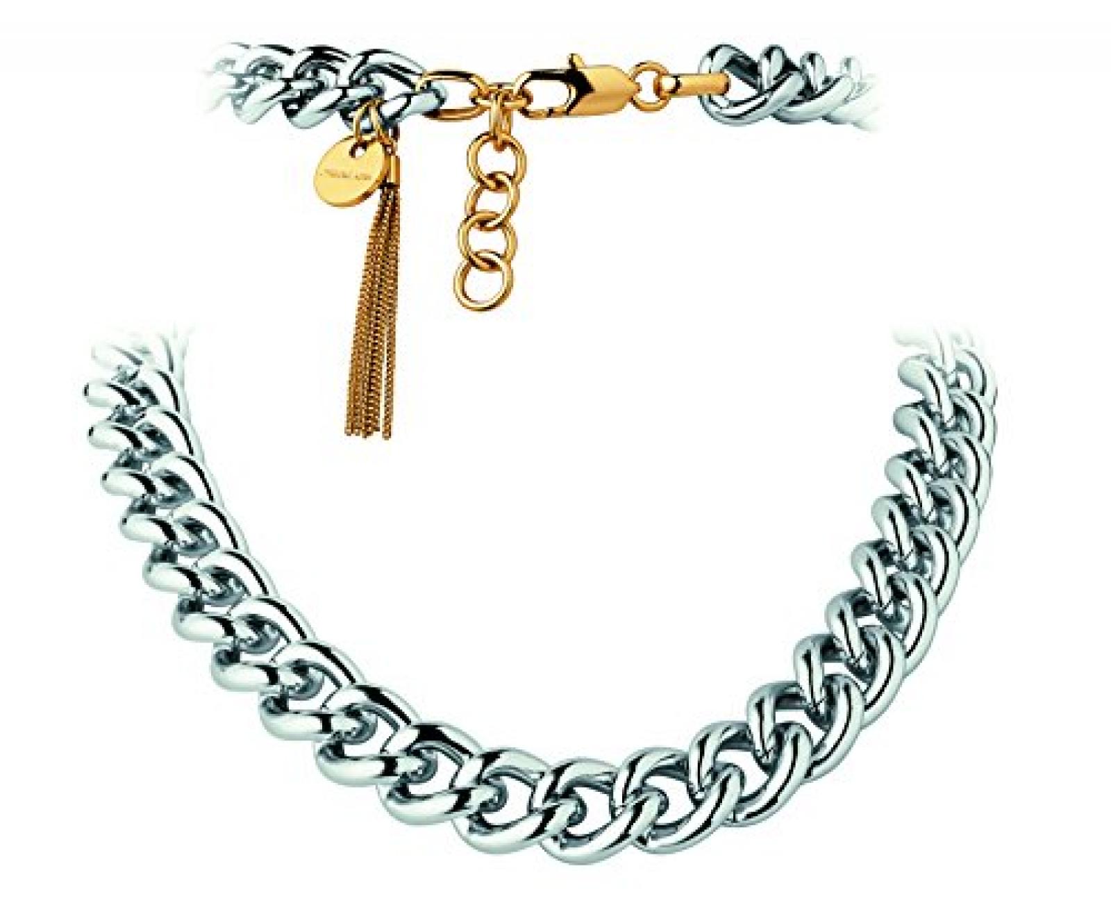 Dyrberg/Kern Damen-Halsband Versilbertes Metall silber 335173 