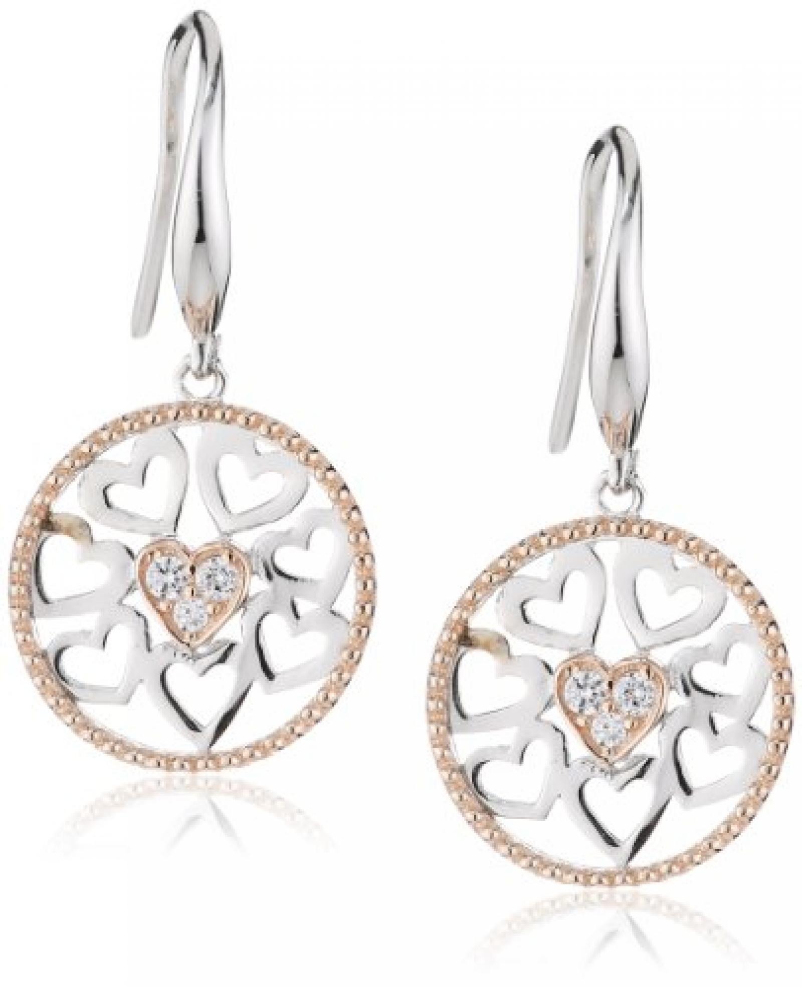 s.Oliver Damen-Ohrhänger 925 Sterling Silber Zirkonia weiß 463973 s.Oliver Damen-Ohrhänger 925 Sterling Silber Zirkonia weiß 463973