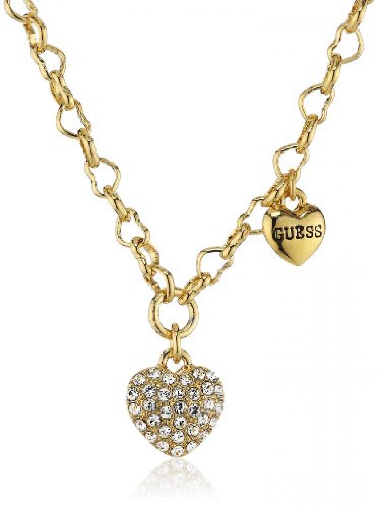 Guess Damen-Halskette Edelstahl UBN81195 