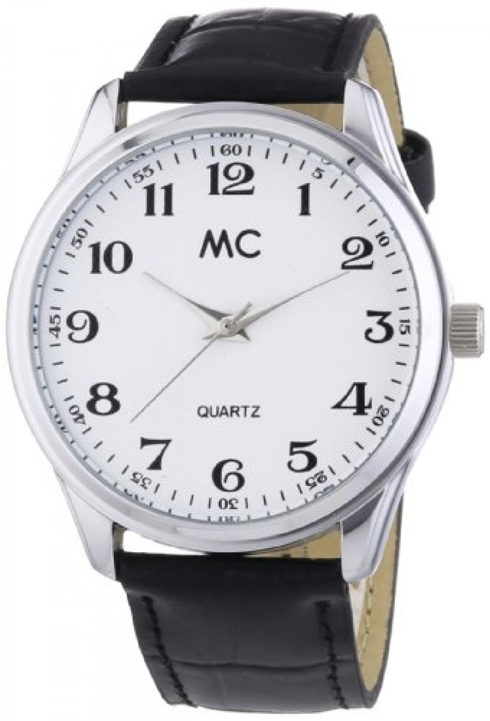 MC Timetrend Herren-Armbanduhr Analog Quarz Leder 27658 MC Timetrend Herren-Armbanduhr Analog Quarz Leder 27658
