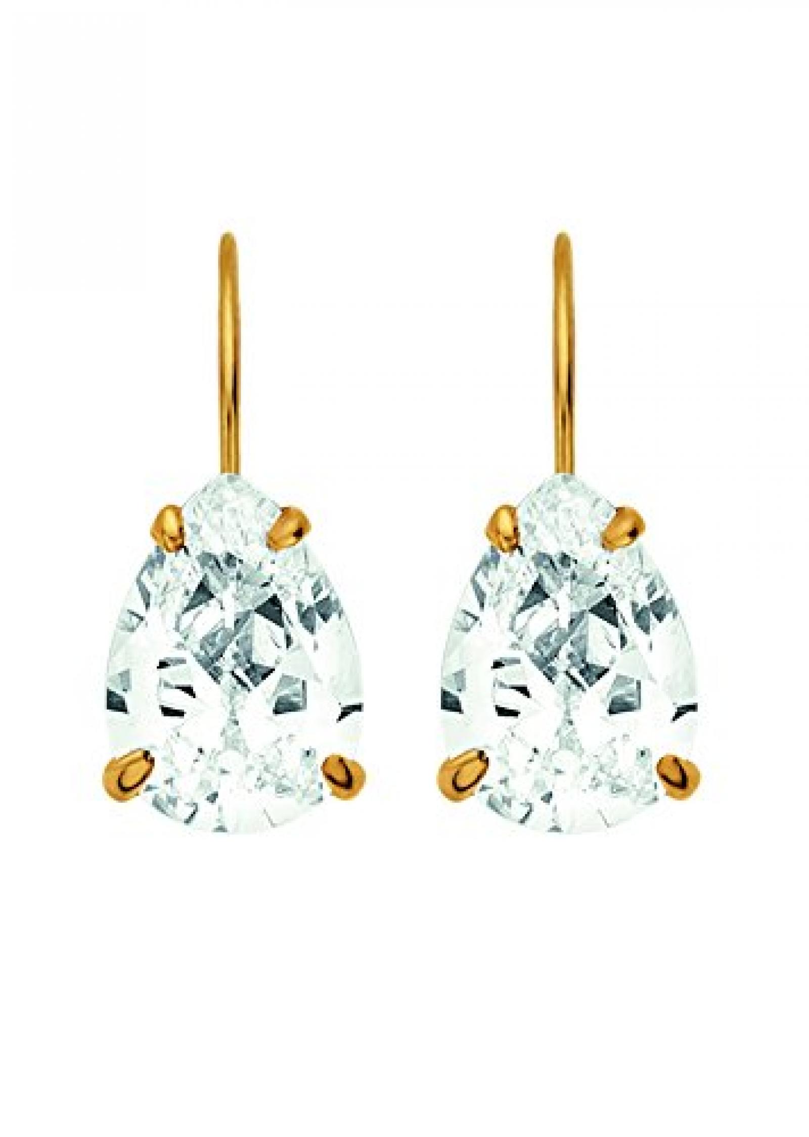 Dyrberg/Kern Damen-Ohrhänger Vergoldetes Metall Kristall 335326 Dyrberg/Kern Damen-Ohrhänger Vergoldetes Metall Kristall 335326