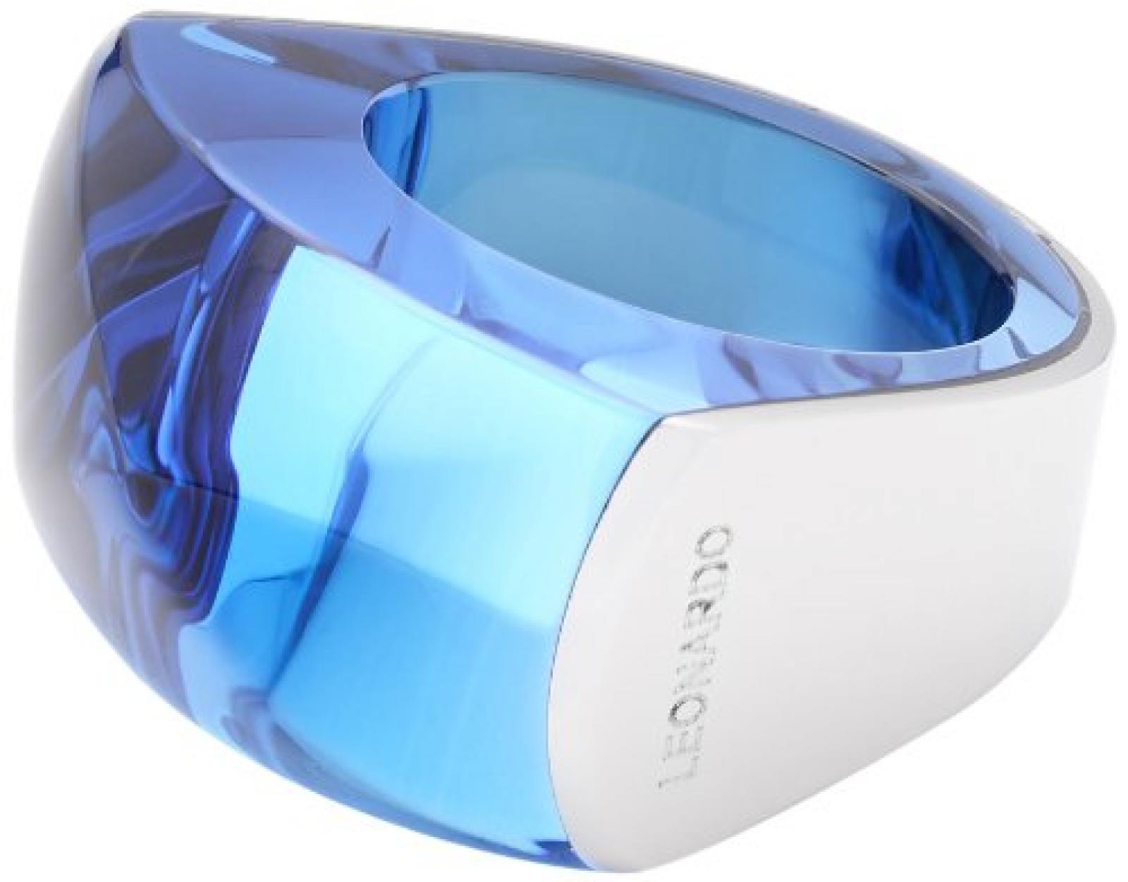 Leonardo Jewels Damen-Ring Edelstahl Glas Cielo   015166 