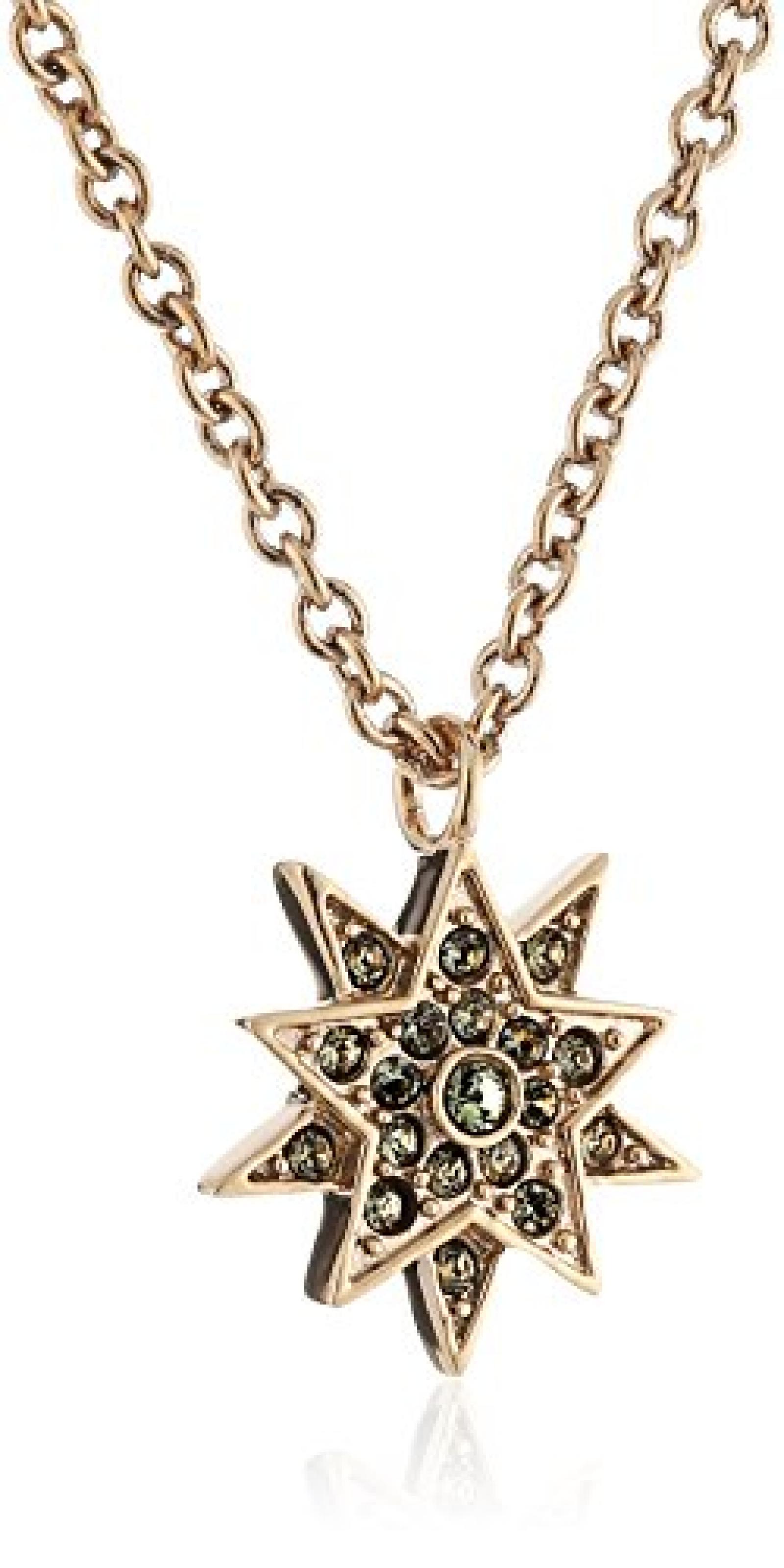 Dyrberg/Kern Damen Halskette Vergoldetes Metall Kristall Swarovski 336173 