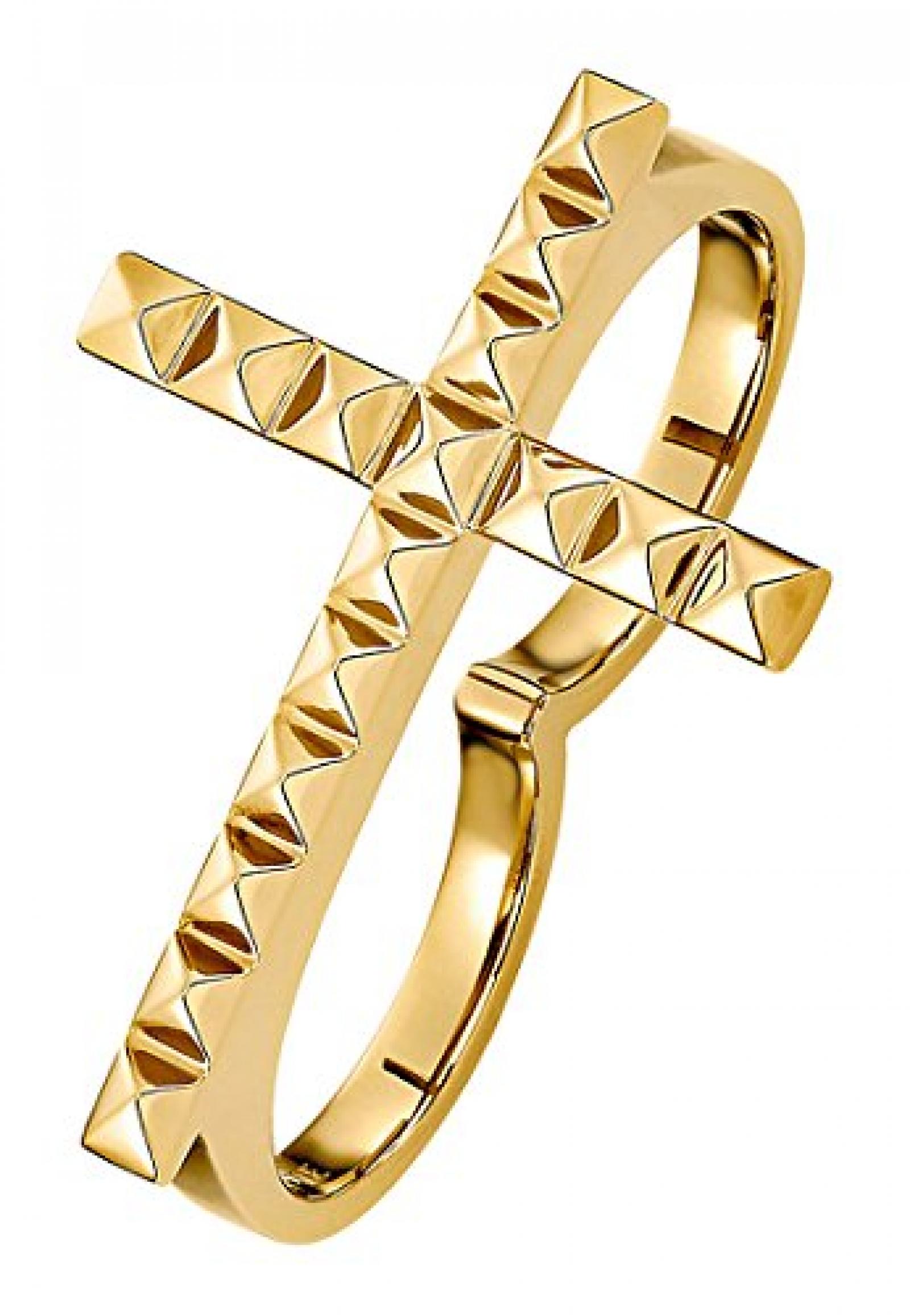 JETTE Magic Passion Damen-Ring JETTE Magic Passion Pyramid Metall (gold) 