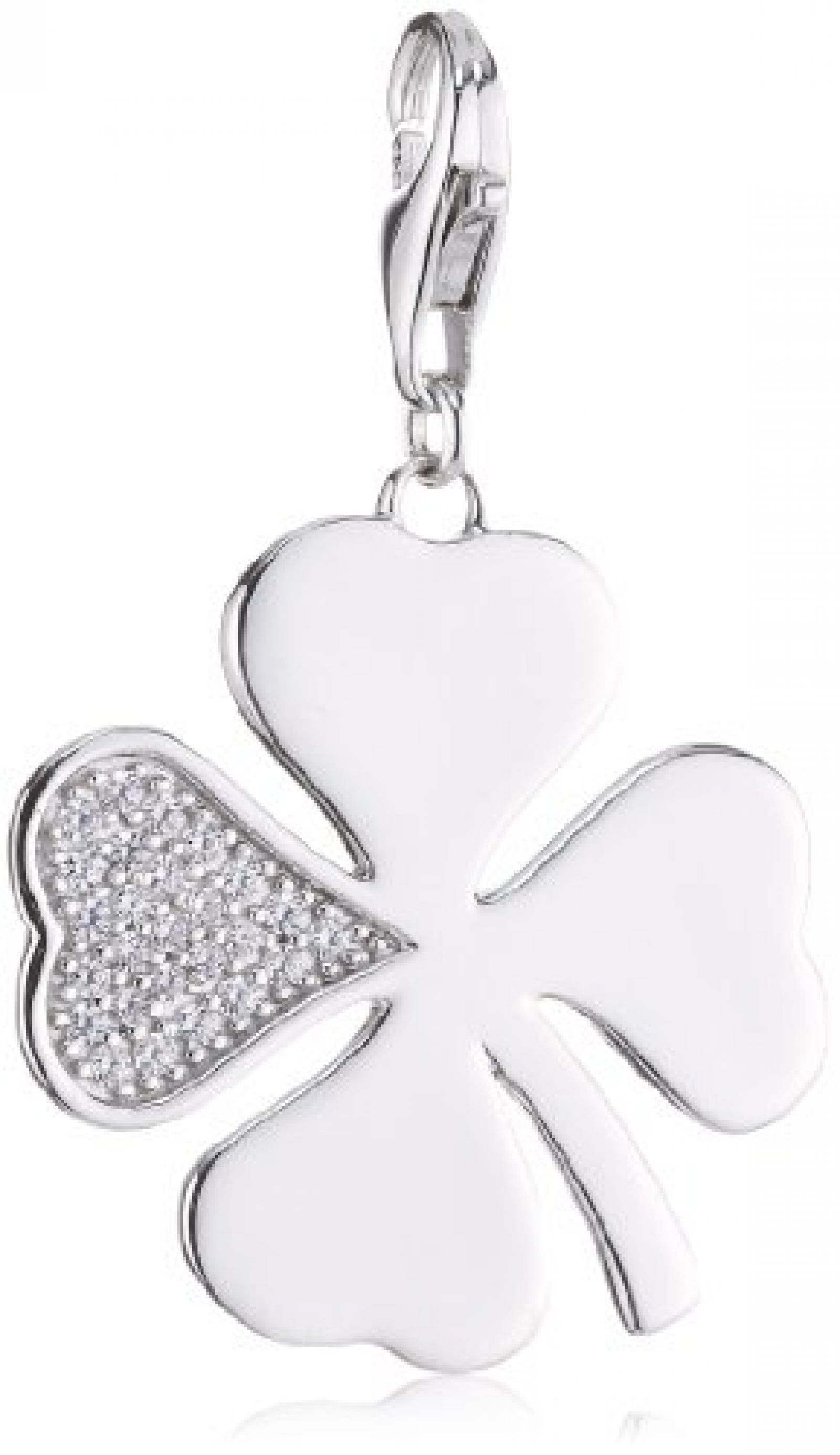 Esprit Anh&auml;nger CHARMS LUCKY LEAF XL 925 Sterling Silber 84798061 