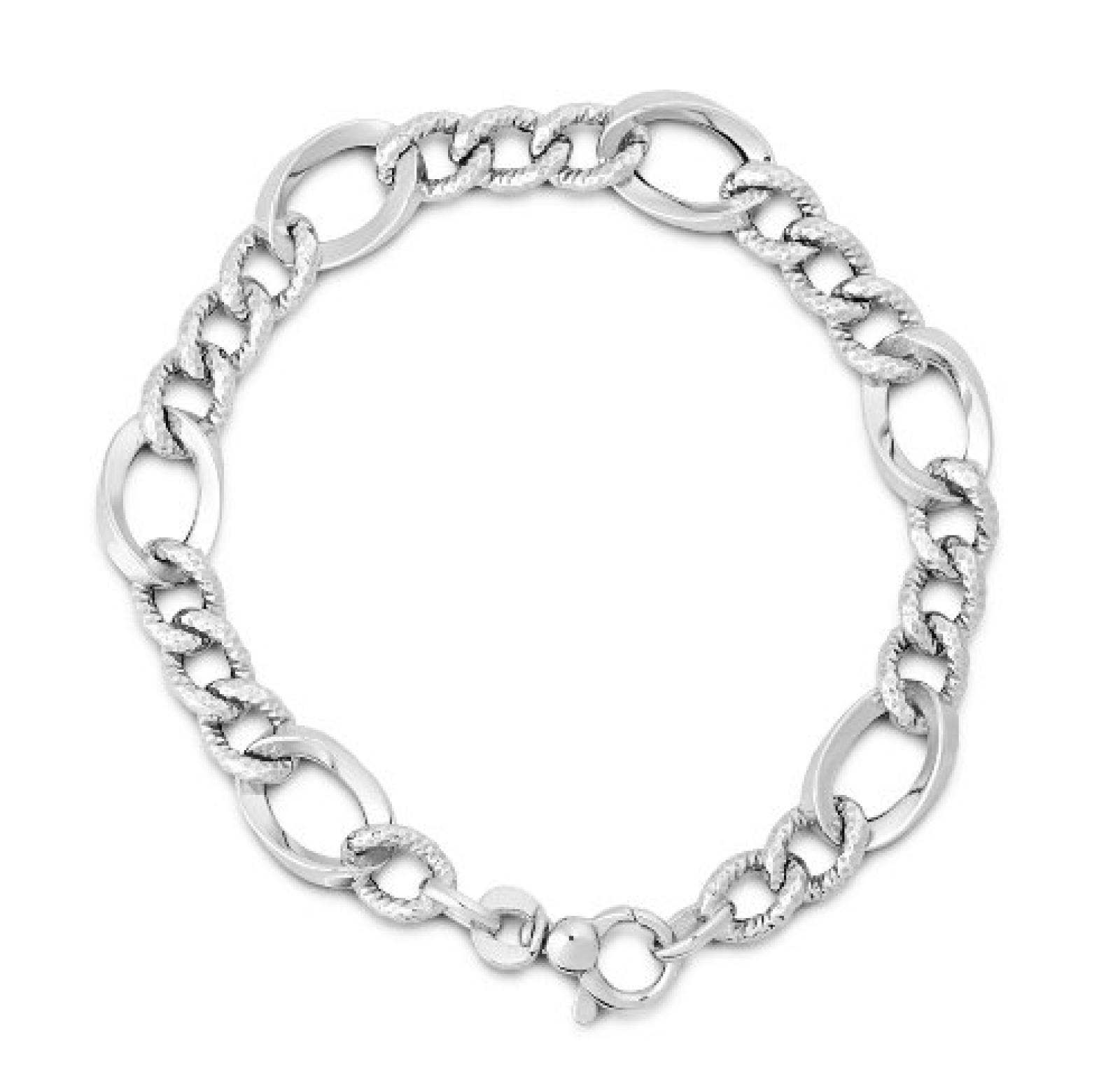 Miore Damen-Armband 925 Sterling Silber 19cm MBS008B 