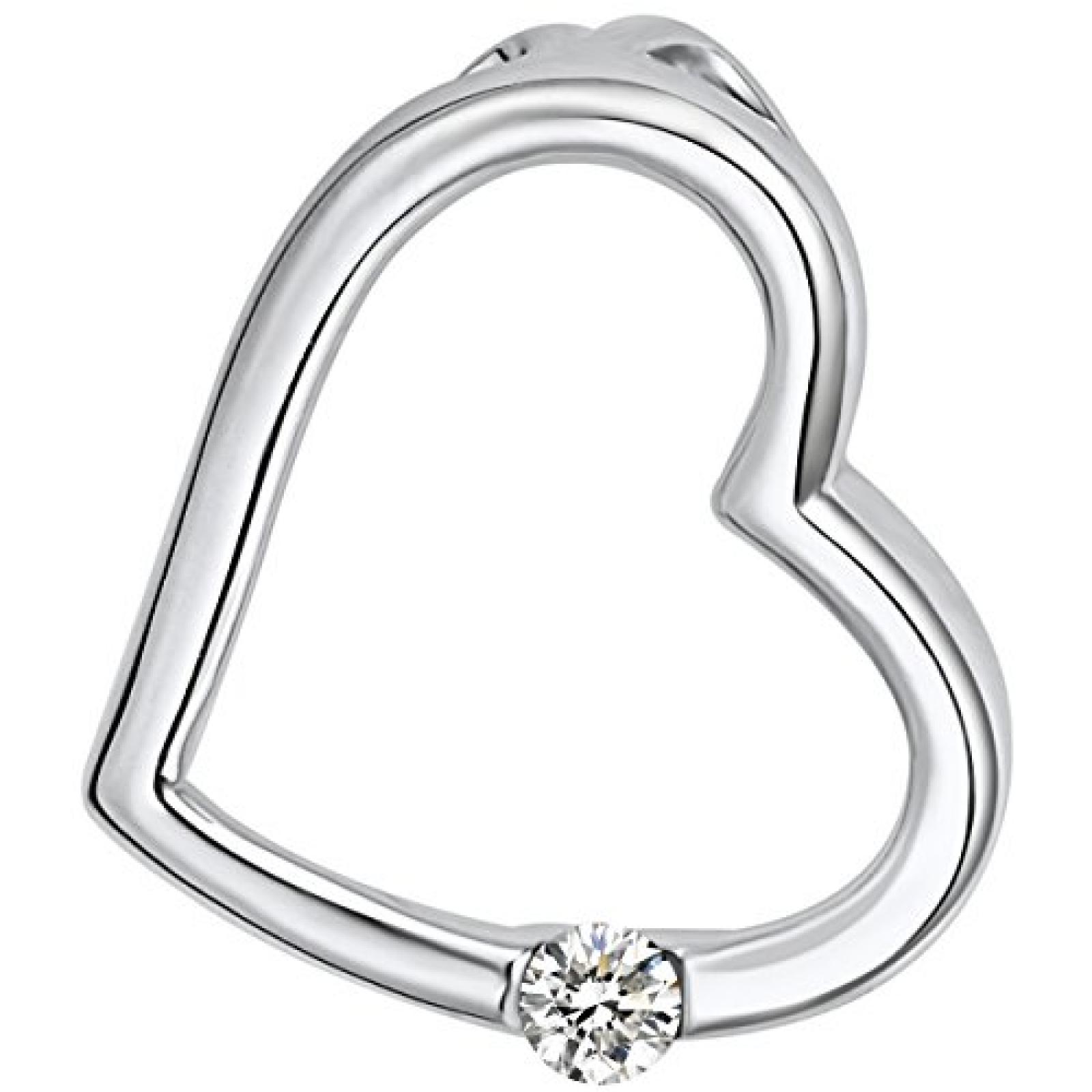 Rafaela Donata Glossy Collection Damen-Anh&auml;nger "Herz" mit original Swarovski Elements Crystal (ohne Kette)  60836041 