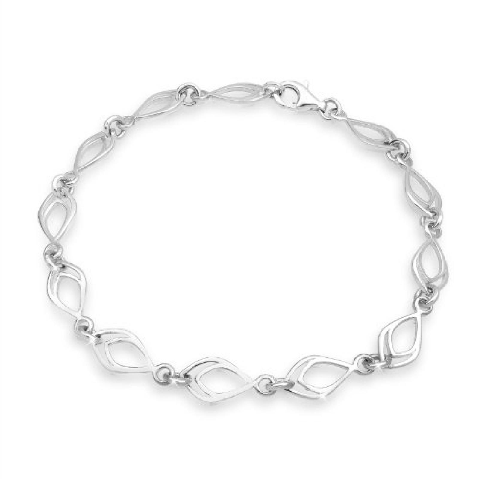 Elli Damen-Armband Secret Garden 925 Silber L&auml;nge 19cm 0205922711_19 