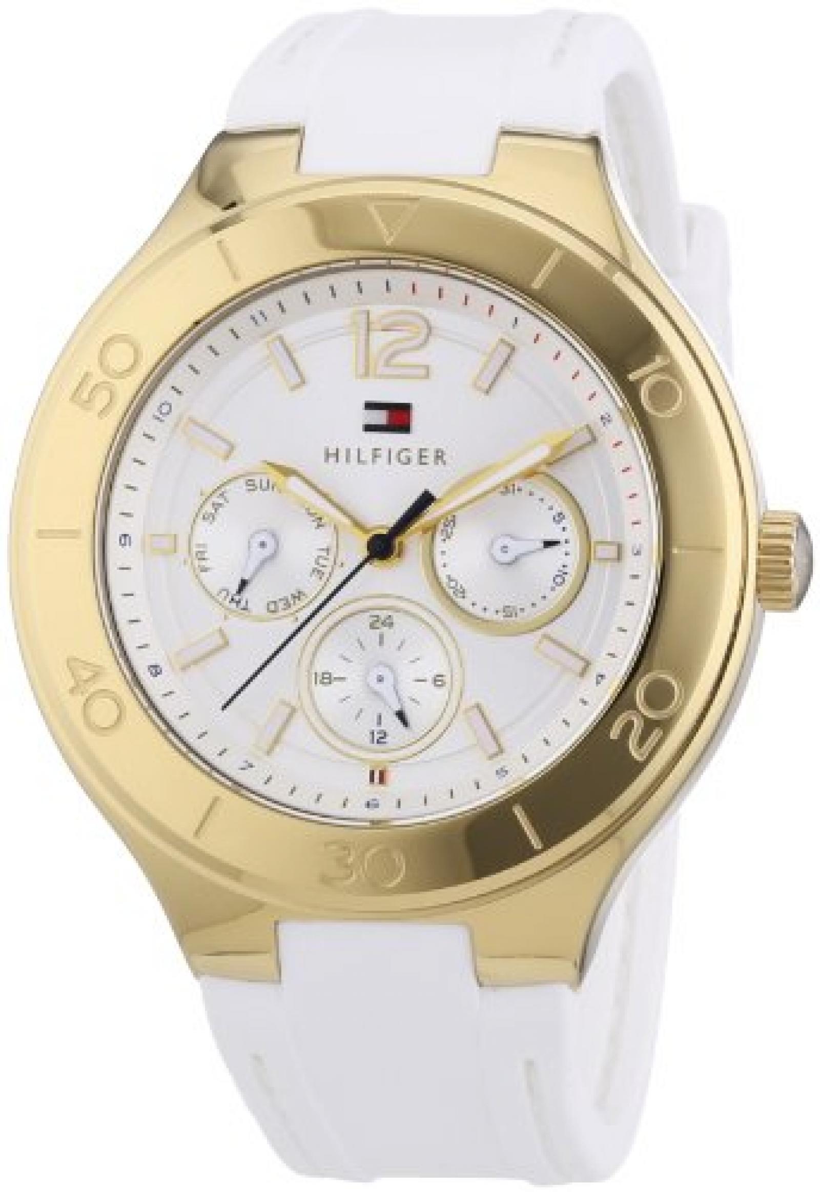 Tommy Hilfiger Damen-Armbanduhr Casual Sport Analog Quarz Silikon 1781329 Tommy Hilfiger Damen-Armbanduhr Casual Sport Analog Quarz Silikon 1781329