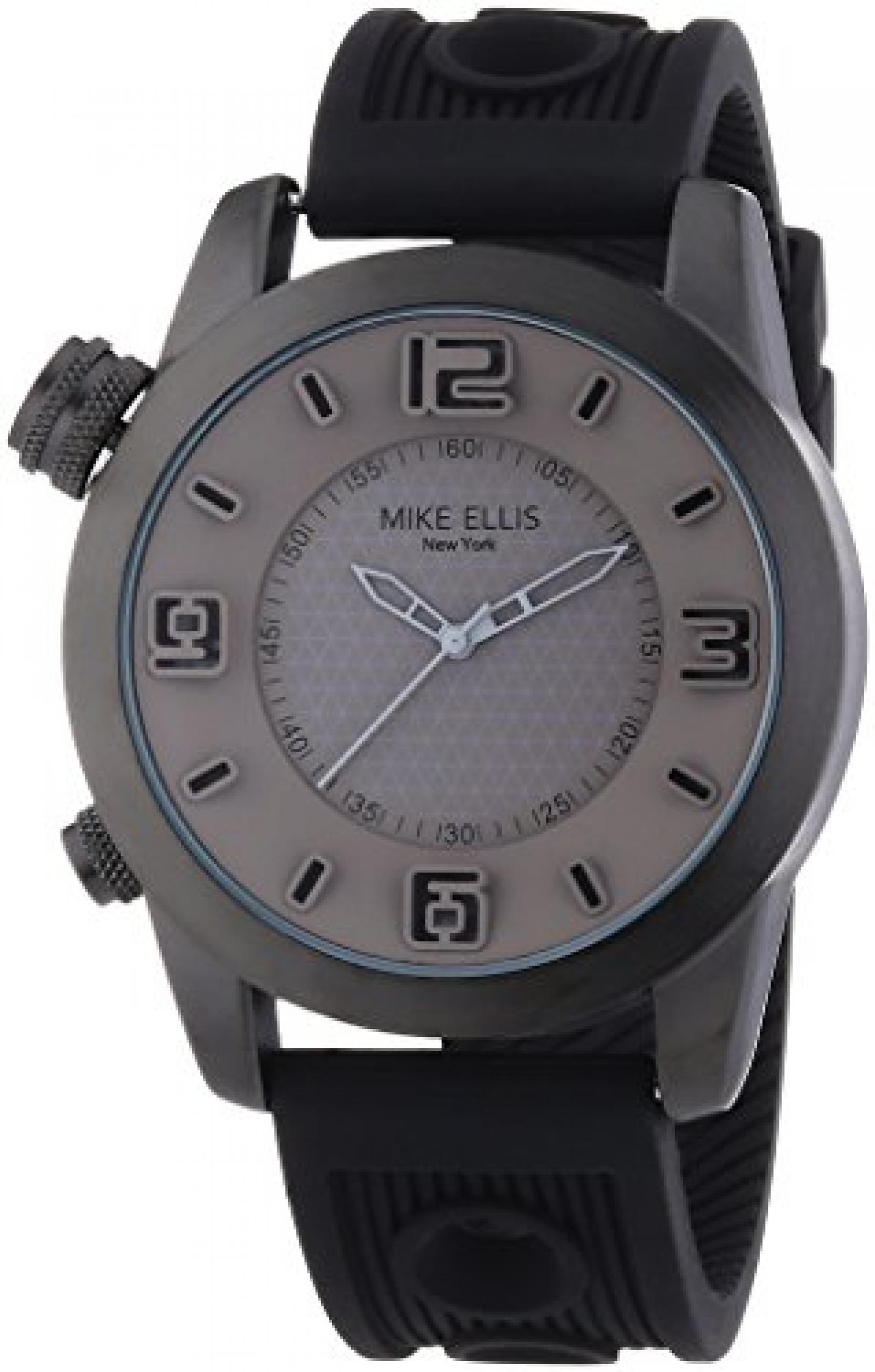Mike Ellis New York Herren-Armbanduhr XL an:e Analog Quarz Silikon SL4315/3 Mike Ellis New York Herren-Armbanduhr XL an:e Analog Quarz Silikon SL4315/3