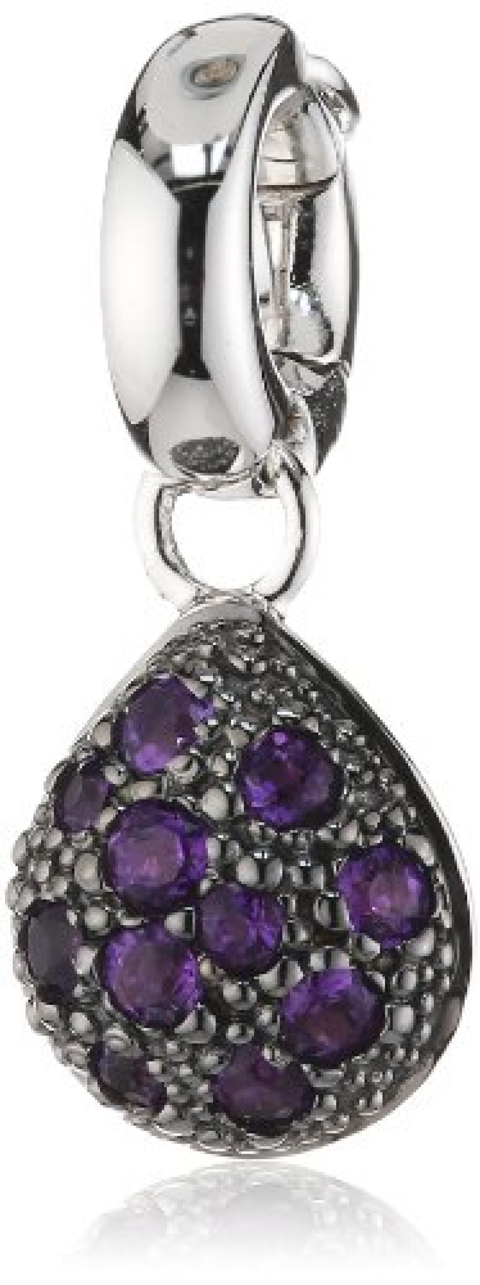 Viventy Damen-Anhänger 925 Sterling Silber NA 27 Zirkonia Amethyst violett 766272 Viventy Damen-Anhänger 925 Sterling Silber NA 27 Zirkonia Amethyst violett 766272