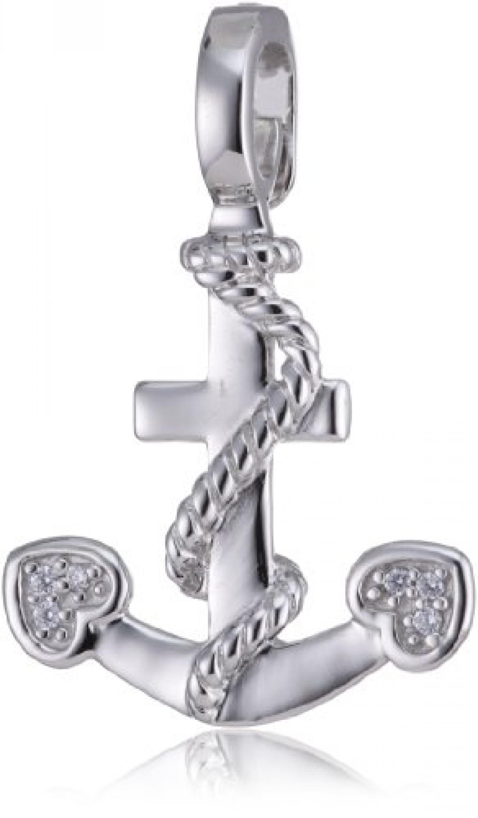 s.Oliver Damen-Clip Anhänger Silber 925 378895 s.Oliver Damen-Clip Anhänger Silber 925 378895