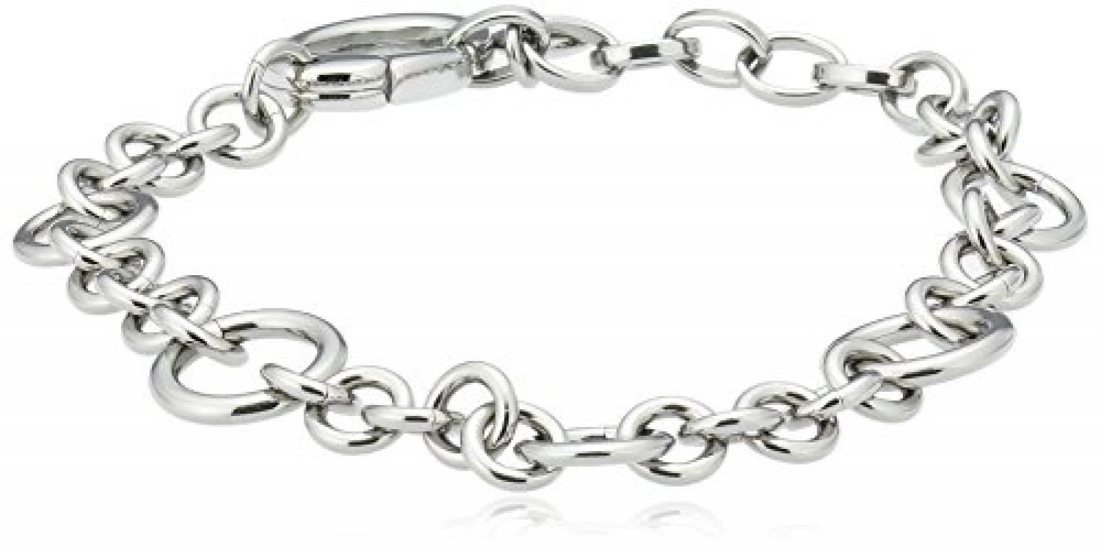 Fossil Damen-Armband Edelstahl 22,5cm JF87570040 Fossil Damen-Armband Edelstahl 22,5cm JF87570040