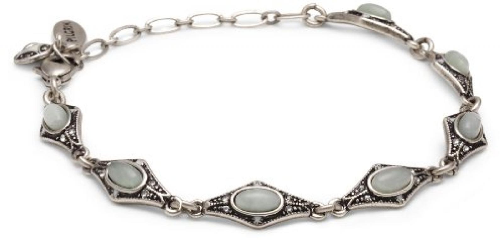 Pilgrim Damen-Armband aus der Serie Devine Darling Versilbert Mint 165 cm 19122-6402 