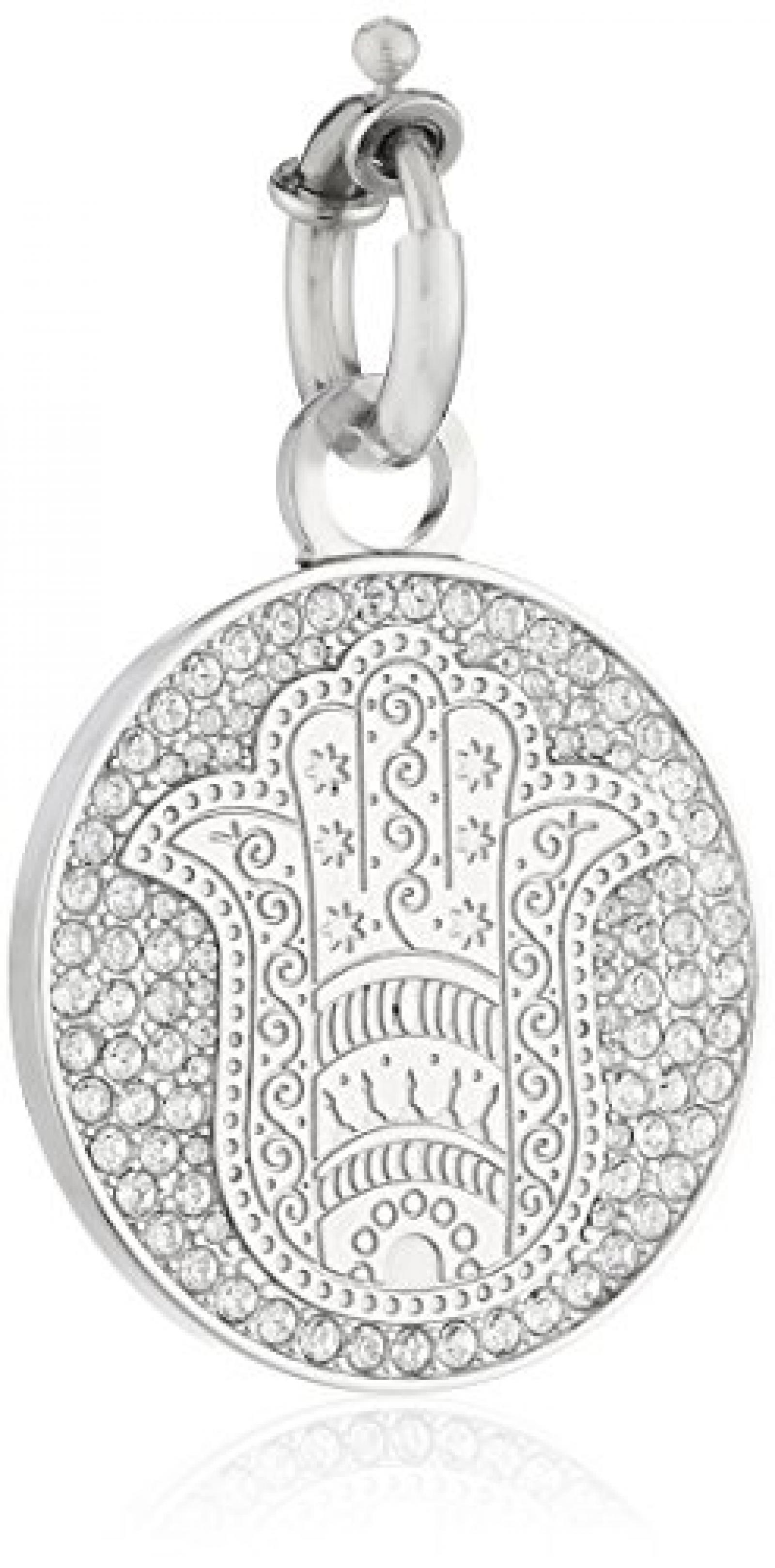 Dyrberg/Kern Damen-Anhänger Versilbertes Metall Kristall Swarovski 336410 Dyrberg/Kern Damen-Anhänger Versilbertes Metall Kristall Swarovski 336410