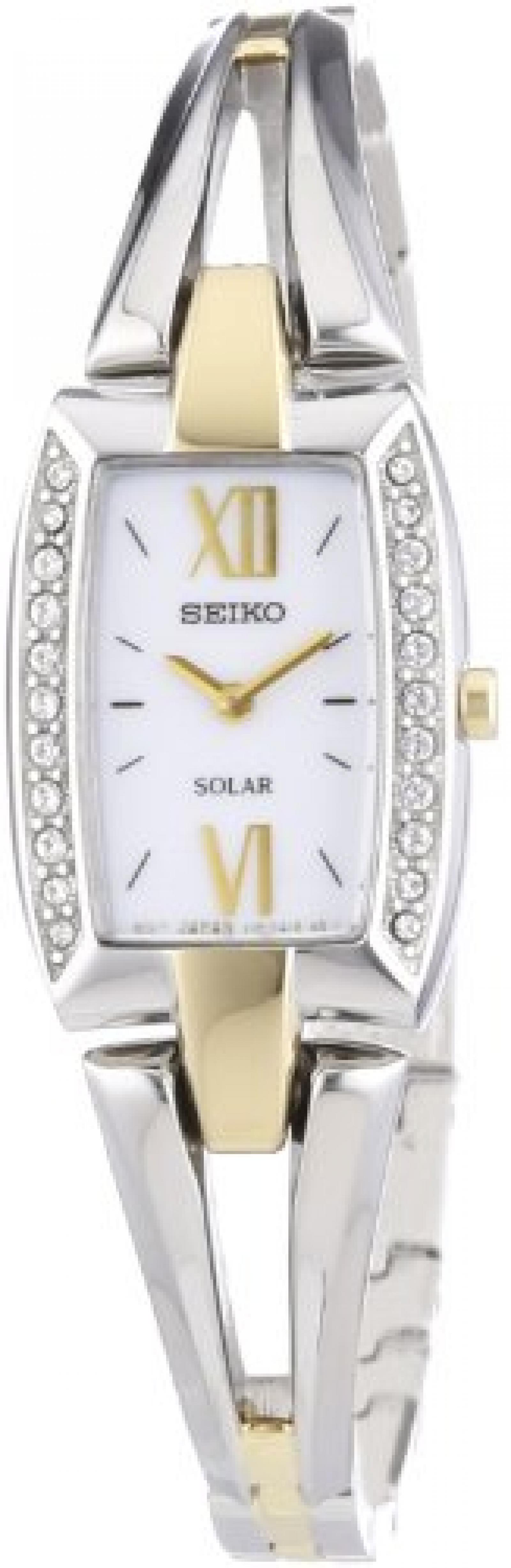 Seiko Damen-Armbanduhr Analog Quarz Edelstahl SUP084P1 