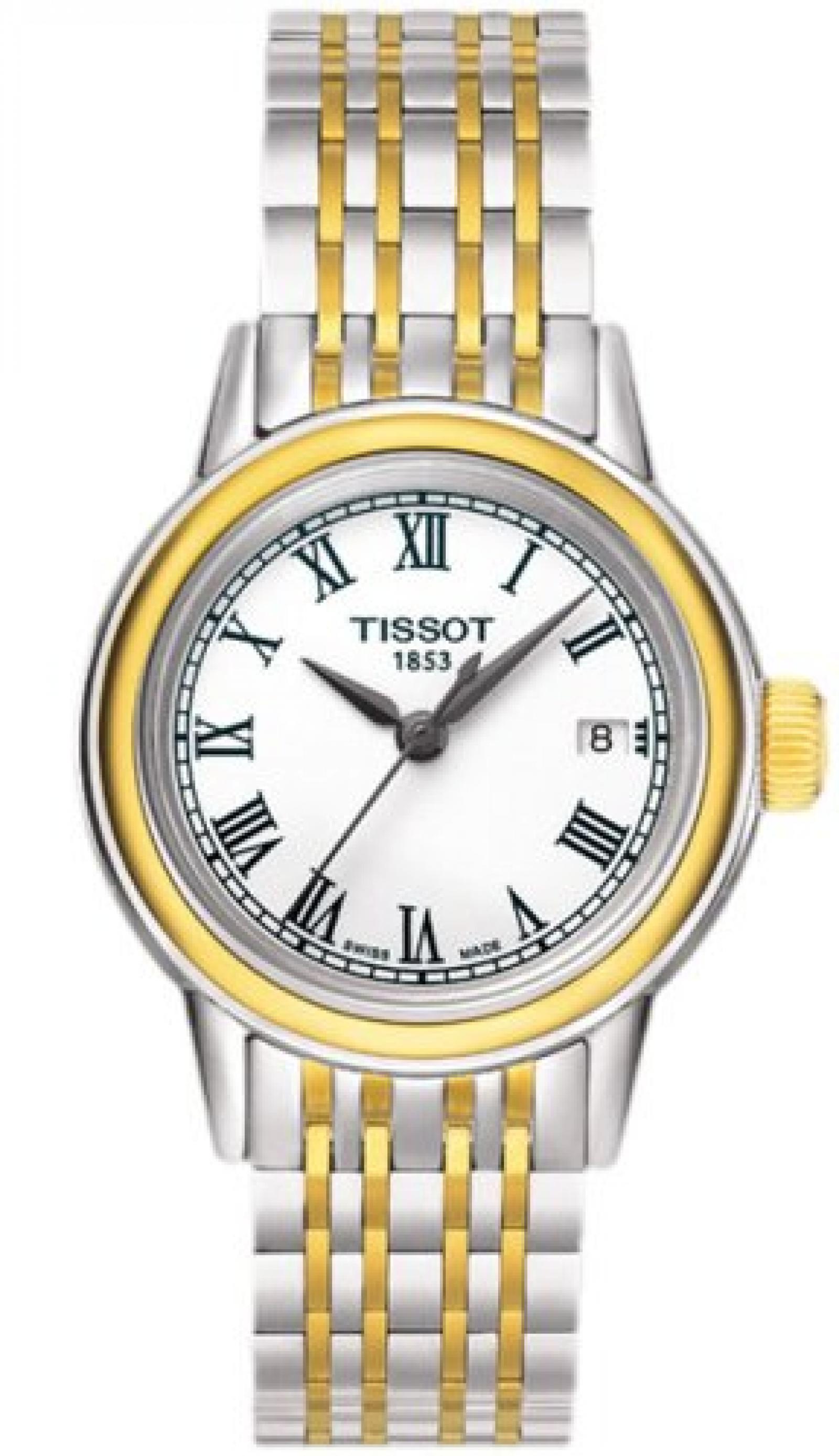 TISSOT DAMEN 29MM MULTI COLOR &Euml;DELSTAHL ARMBAND & GEH&Auml;USE UHR T0852102201300 