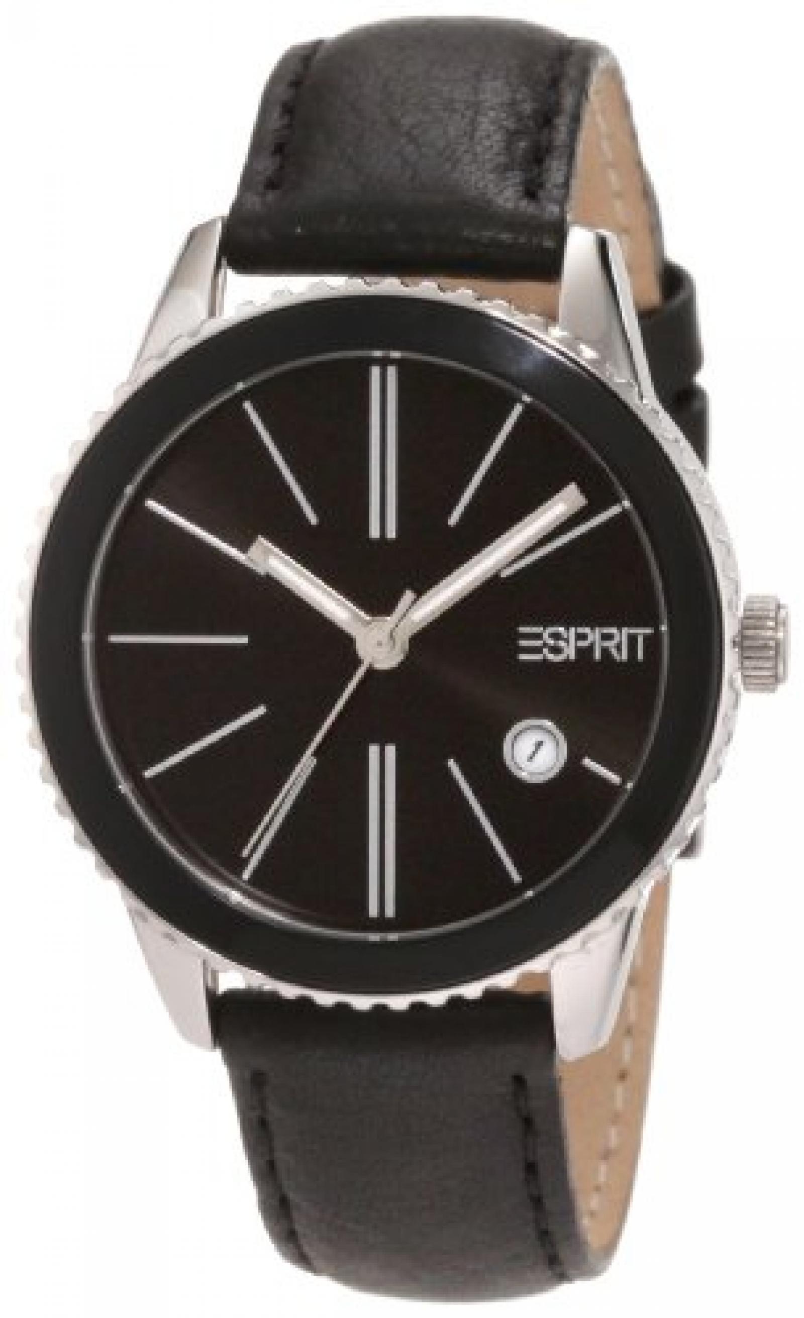 ESPRIT Damen ES105062001 Marin Halo Black Analog Uhr ESPRIT Damen ES105062001 Marin Halo Black Analog Uhr