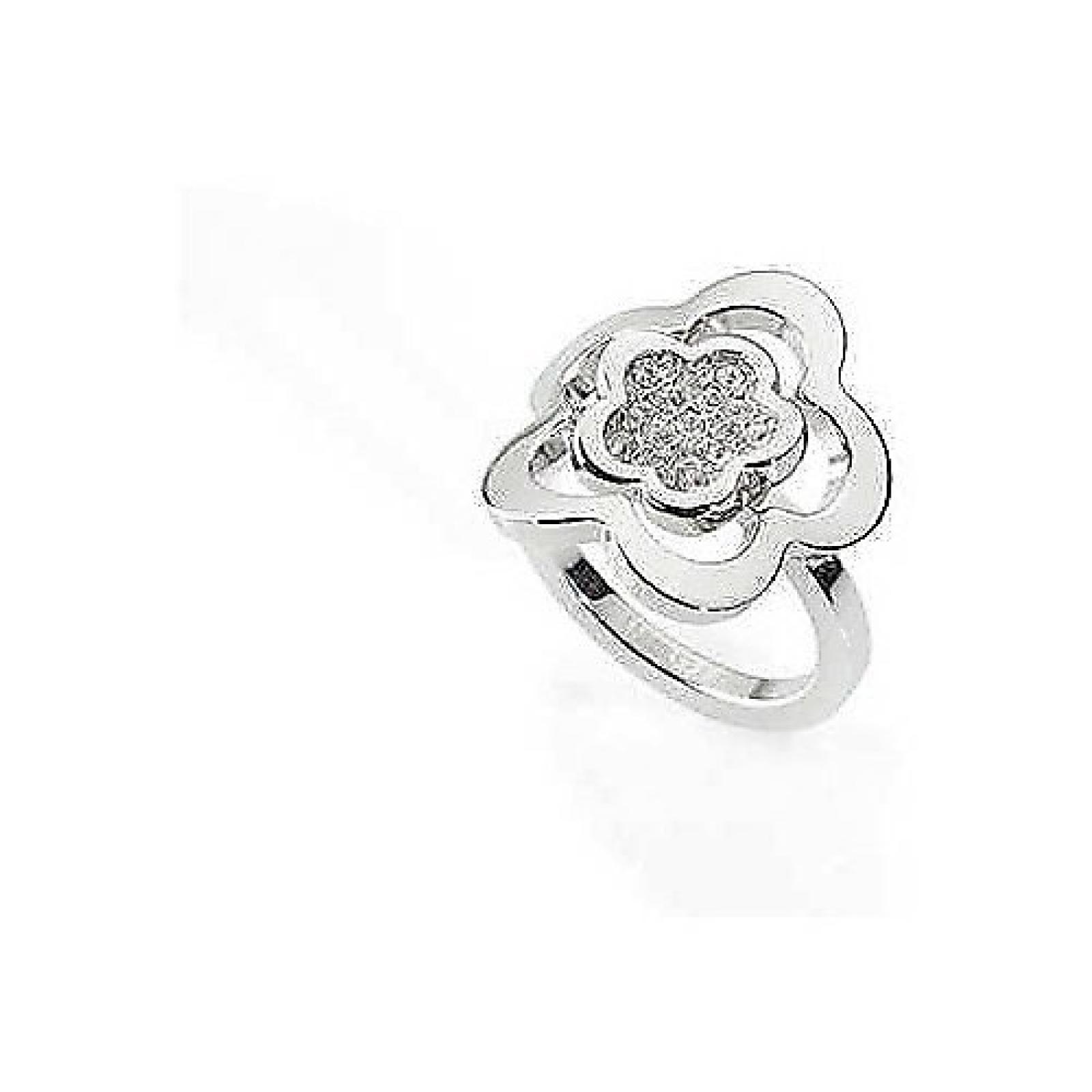 Morellato Damen-Ring Edelstahl silber Gr. SYW07014 