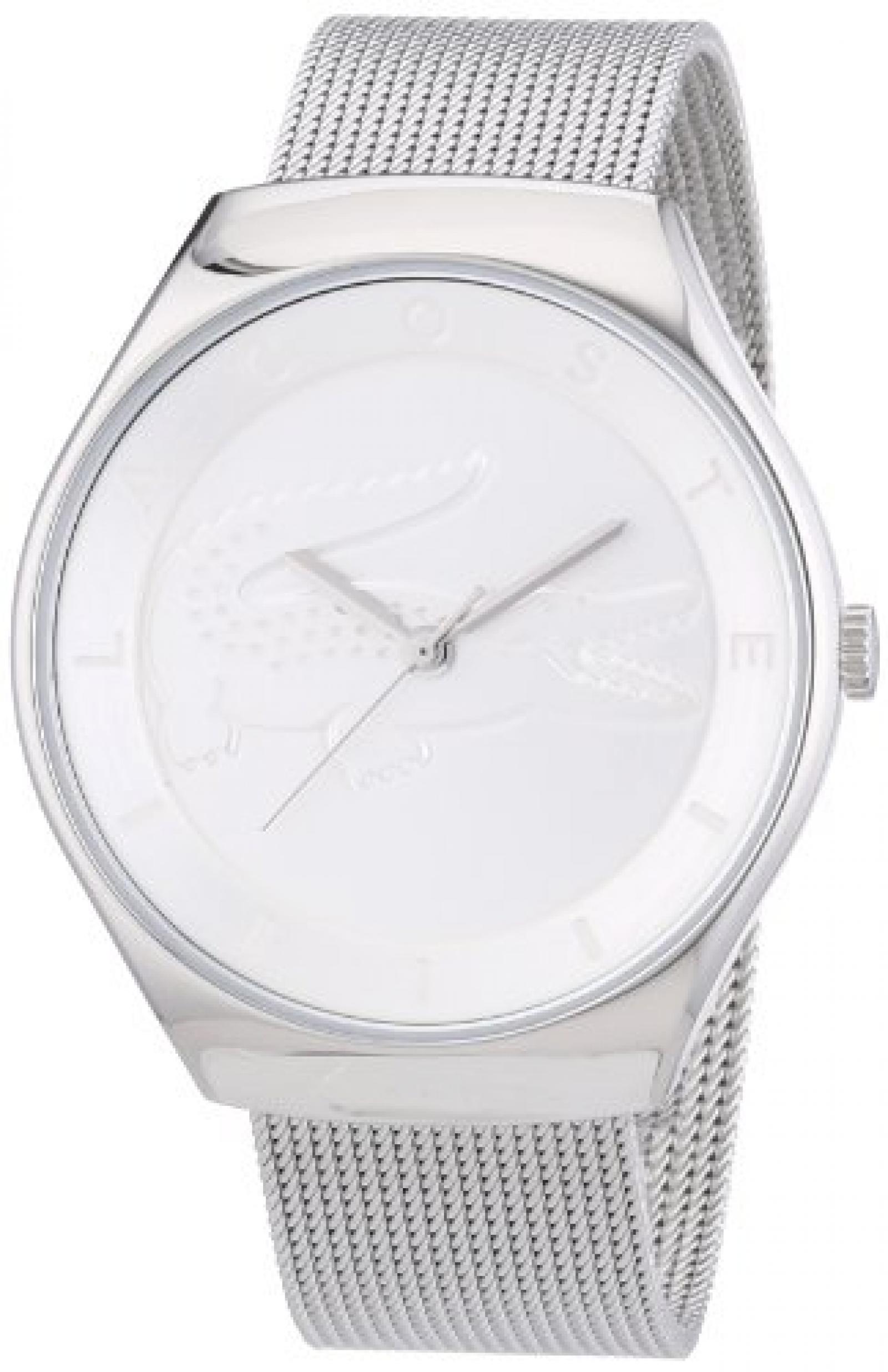 Lacoste Damen-Armbanduhr Analog Quarz Edelstahl 2000764 