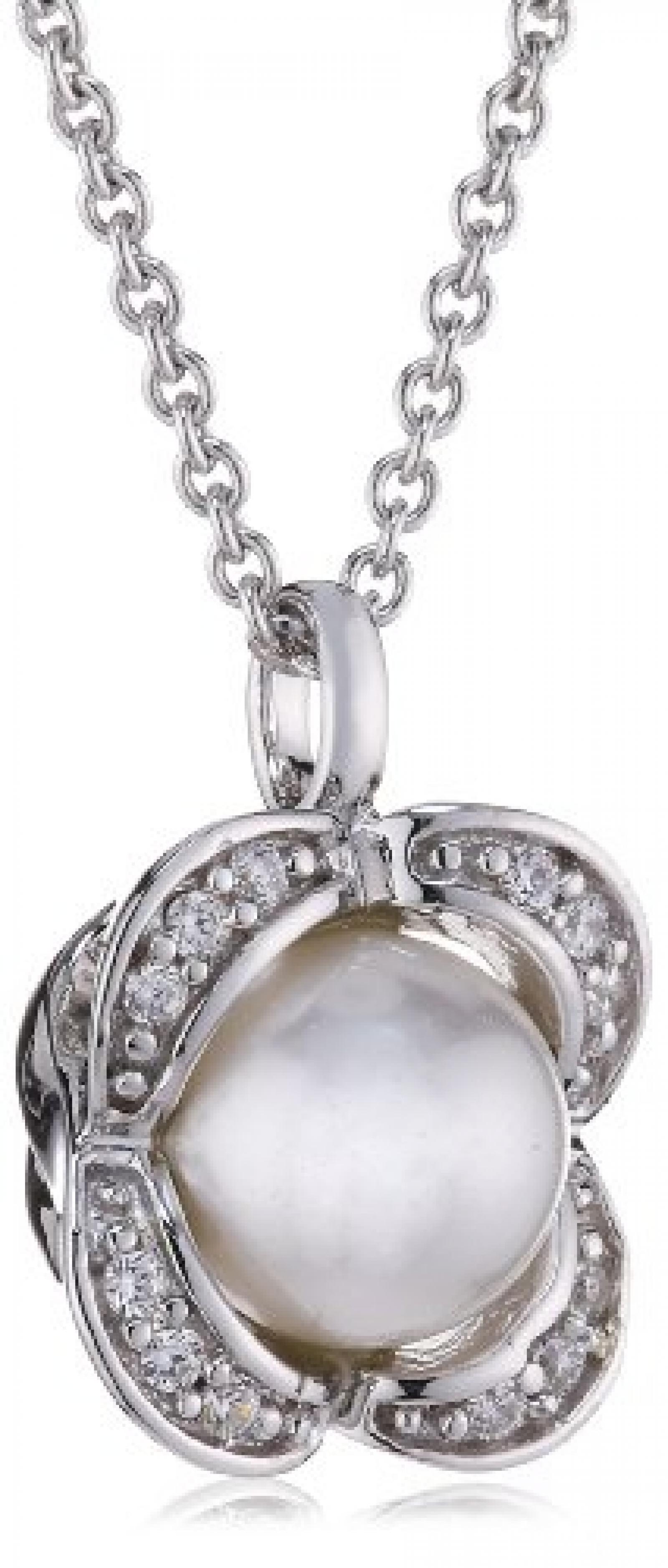 Esprit Damen-Kette Bloomy Pearl 925 Sterling Silber 42-45cm ESNL91924A420 Esprit Damen-Kette Bloomy Pearl 925 Sterling Silber 42-45cm ESNL91924A420