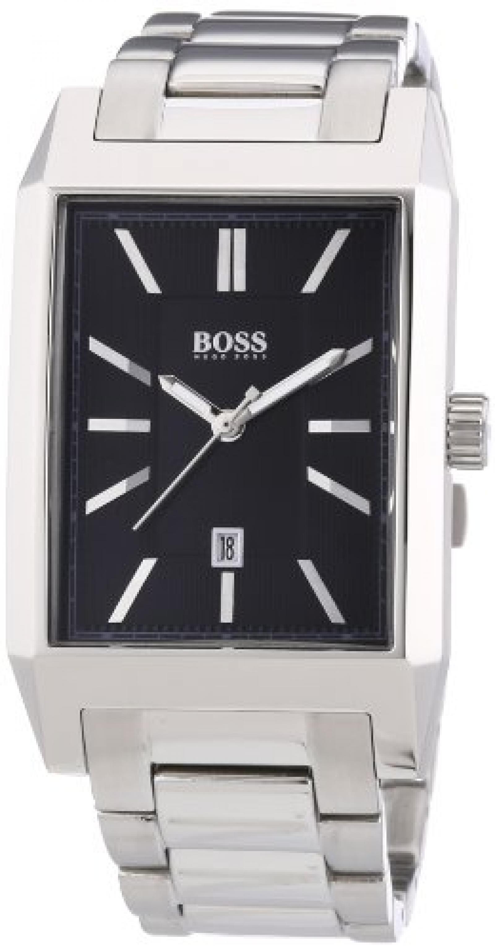 Hugo Boss Herren-Armbanduhr Analog Quarz Edelstahl 1512917 