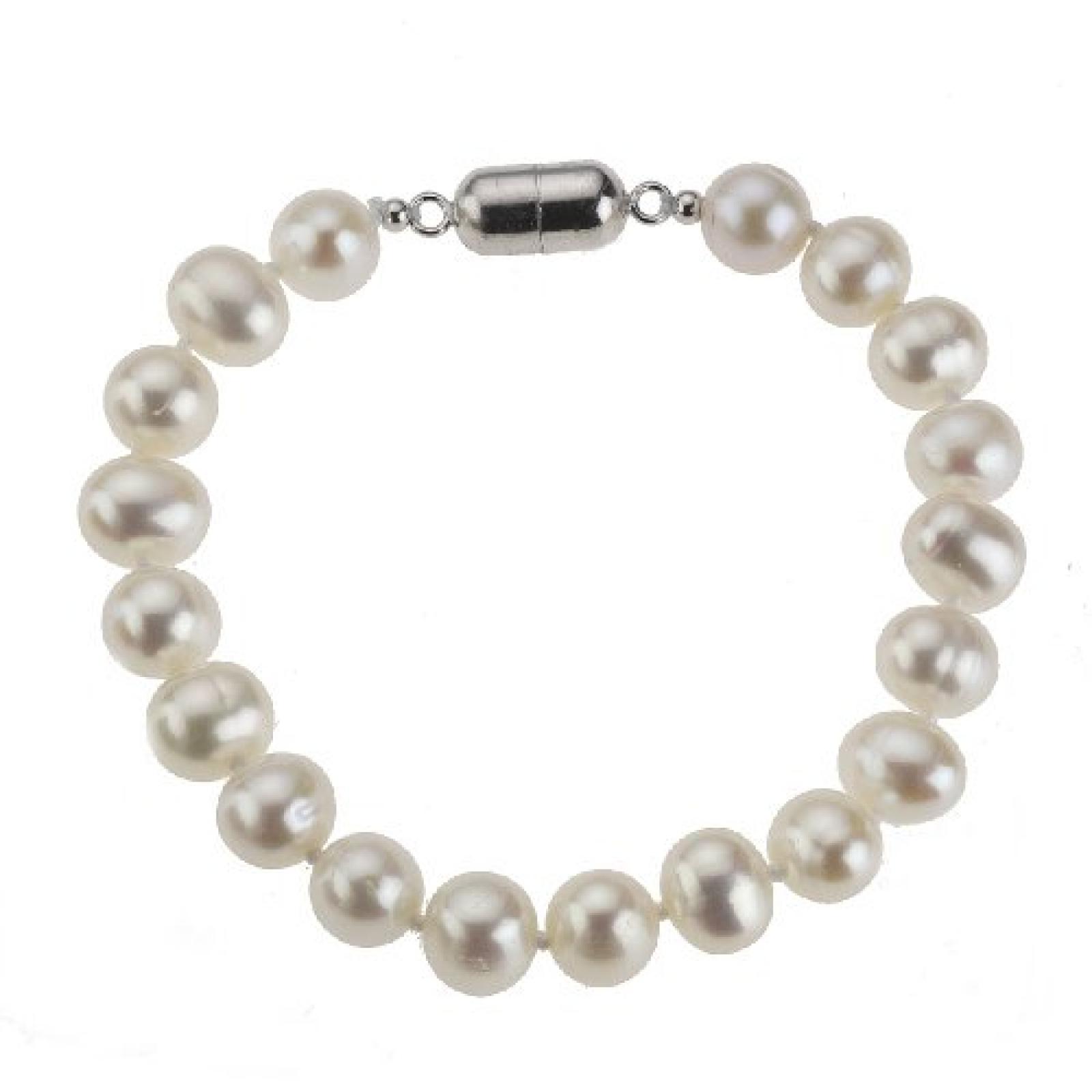 ZEEme Pearls Armband 19cm aus Süßwasserzuchtwasserperlen 380260006 ZEEme Pearls Armband 19cm aus Süßwasserzuchtwasserperlen 380260006