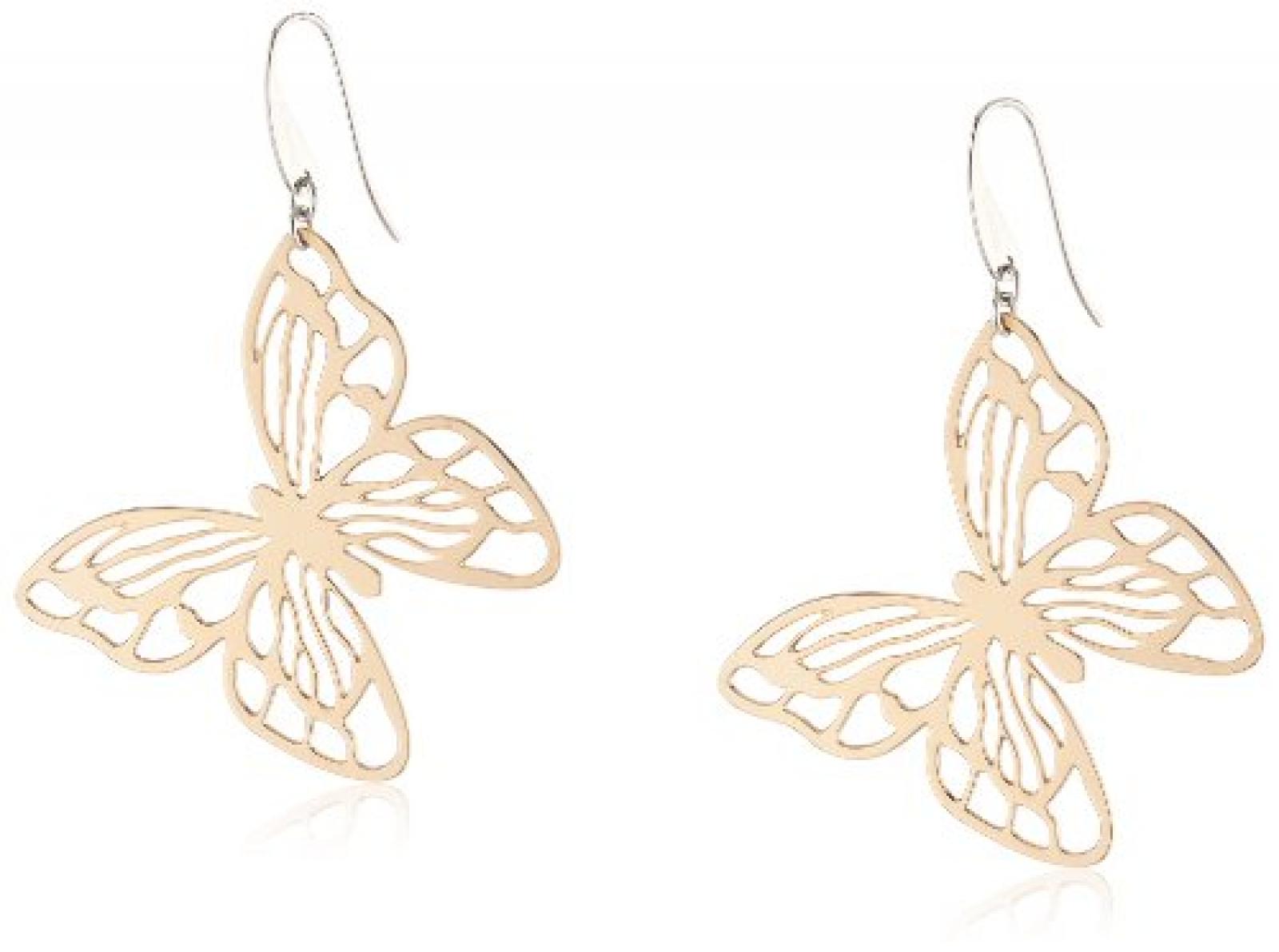 Nomination Damen-Ohrhänger Edelstahl Butterfly 021382/011 