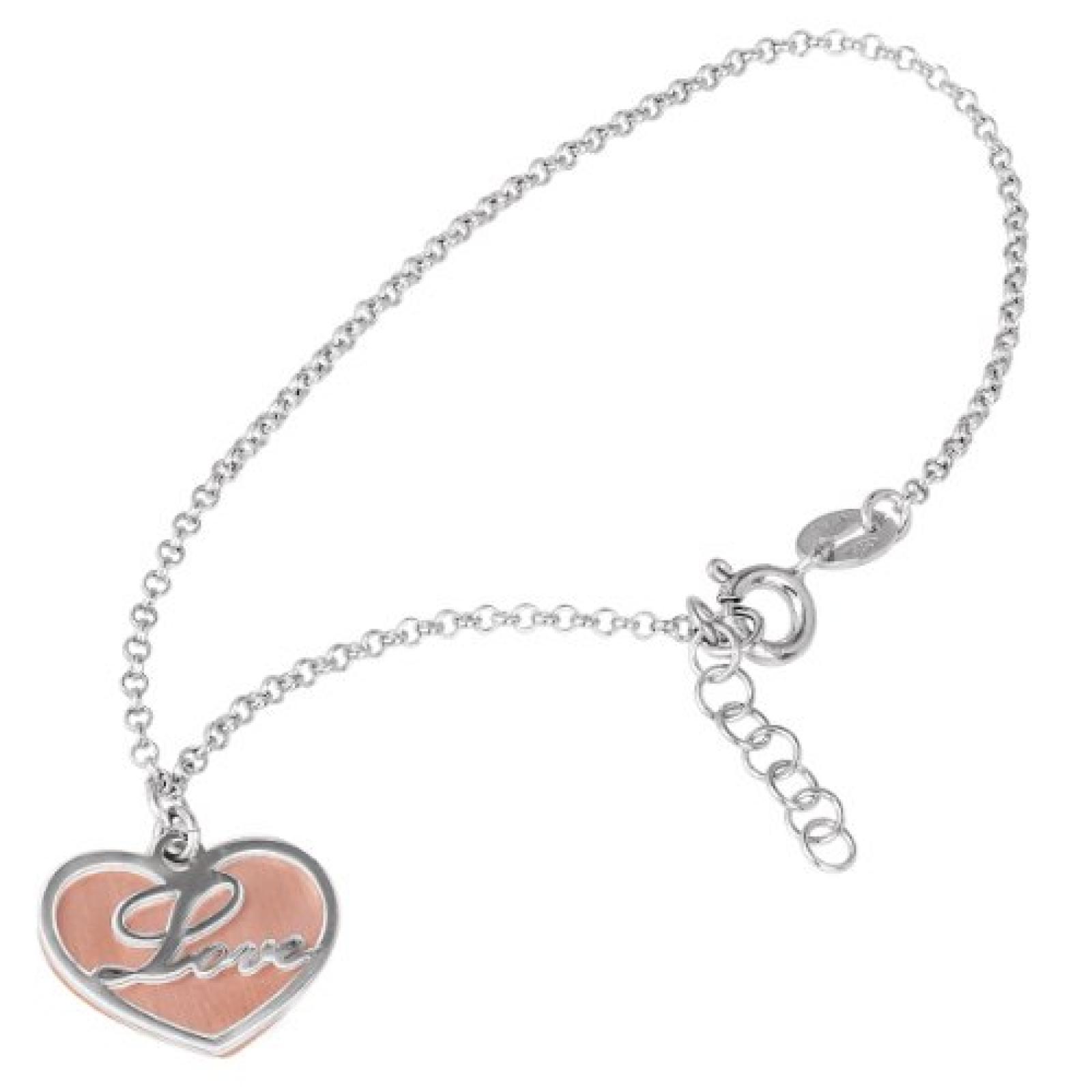 Bella Donna Damen-Armband 925 Sterling Silber bic. 19 cm incl. Verl. 76491909B Bella Donna Damen-Armband 925 Sterling Silber bic. 19 cm incl. Verl. 76491909B