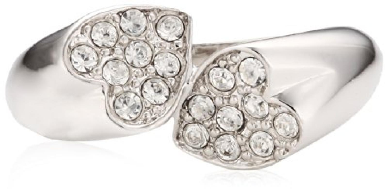Guess Damen-Ring Metall Zirkonia weiß UBR11404 Guess Damen-Ring Metall Zirkonia weiß UBR11404