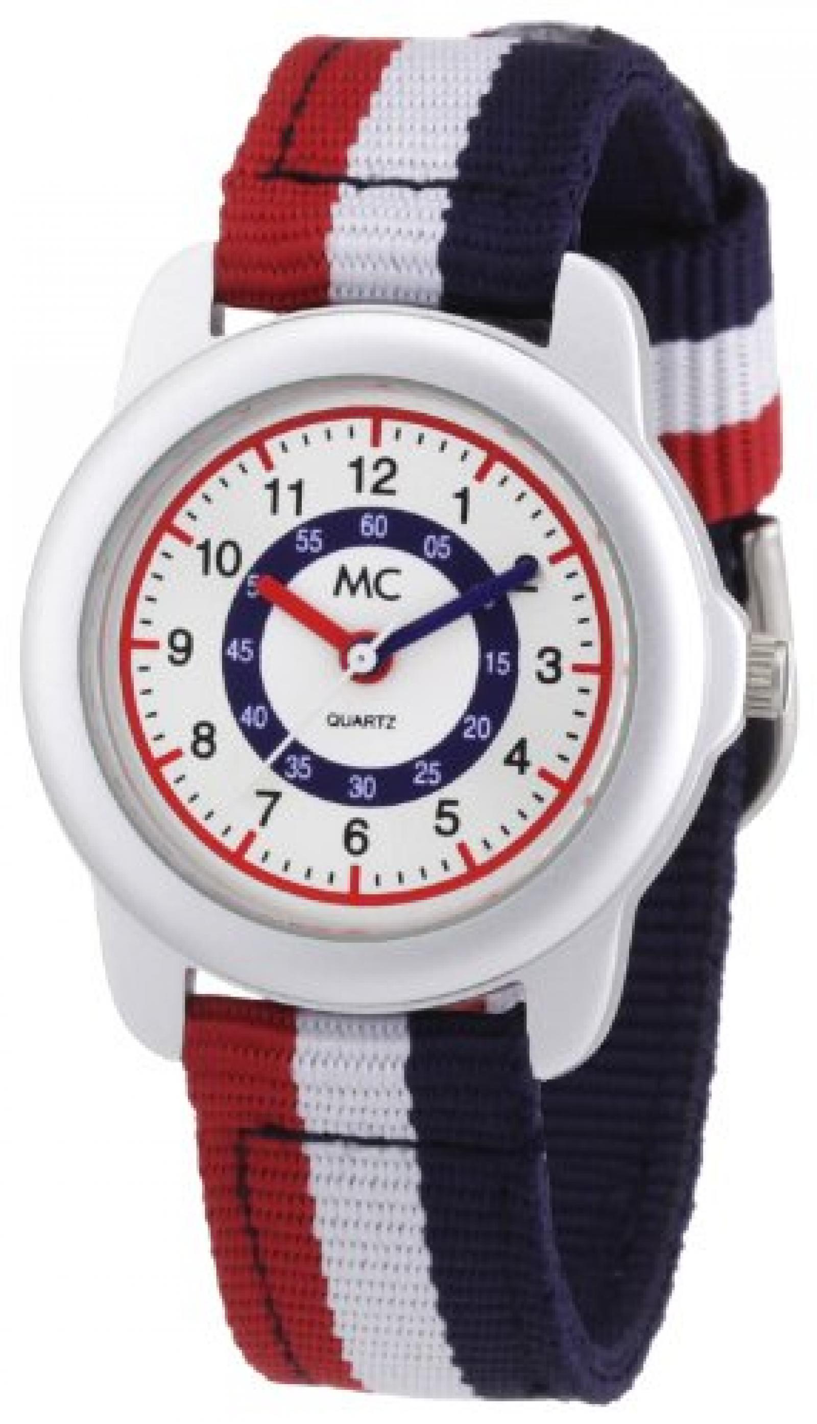 MC Timetrend Unisex-Armbanduhr Lernuhr Quarz Textil 50437 MC Timetrend Unisex-Armbanduhr Lernuhr Quarz Textil 50437