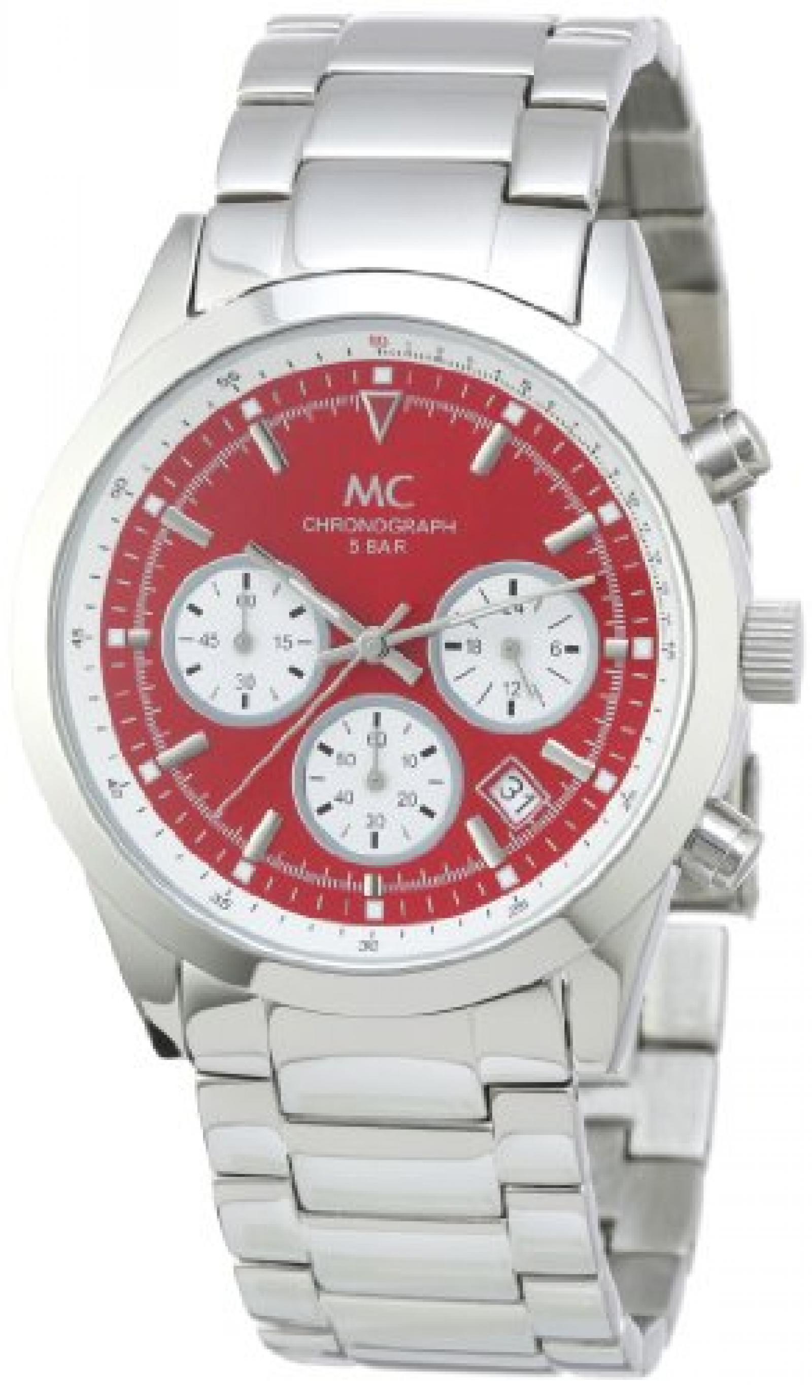 MC Timetrend Herren-Armbanduhr Chronograph komplett Edelstahl 25743 MC Timetrend Herren-Armbanduhr Chronograph komplett Edelstahl 25743