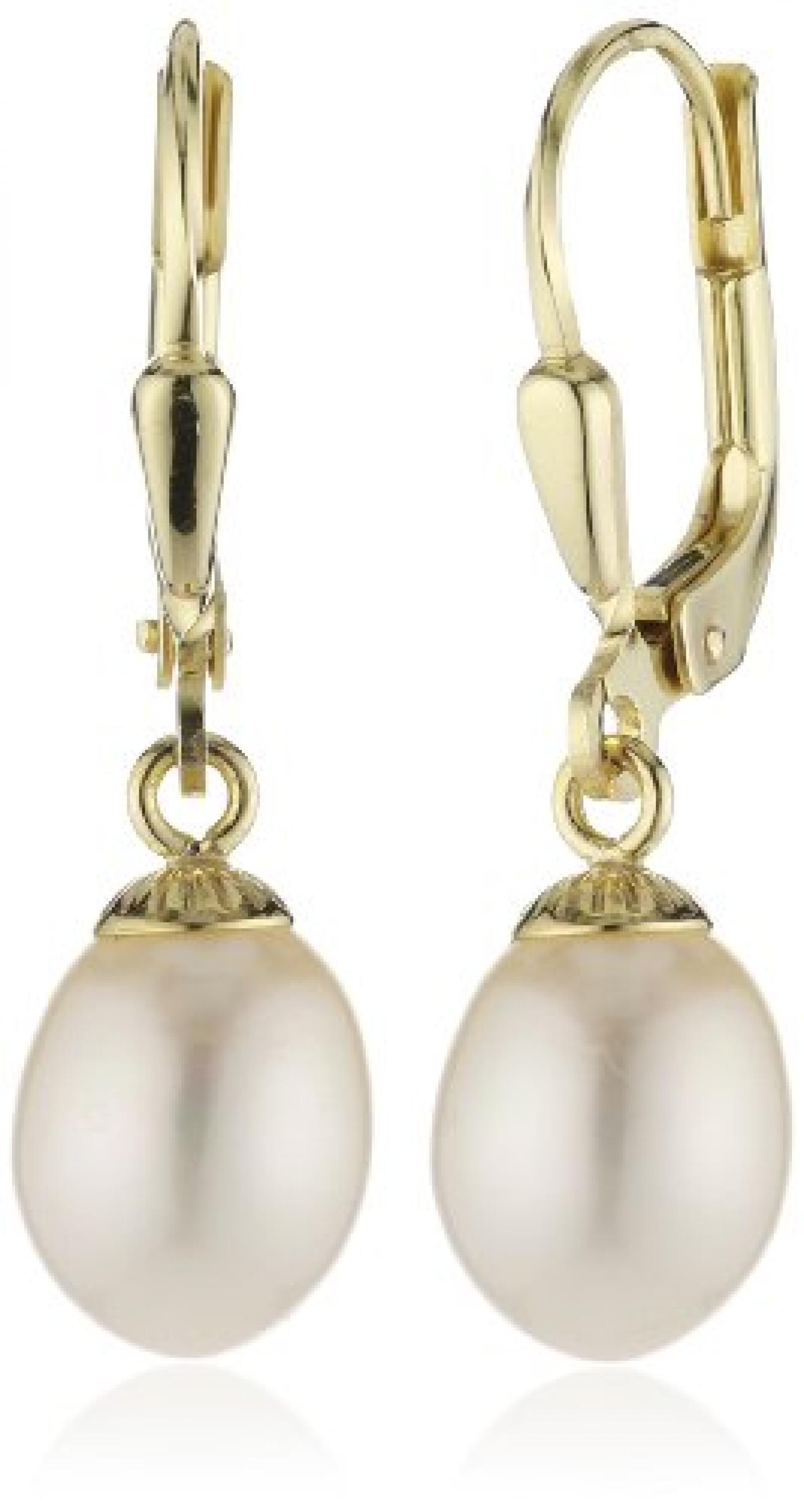 Amor Jewelry Damen-Ohrhänger 8 Karat 333 Gelbgold 407953 