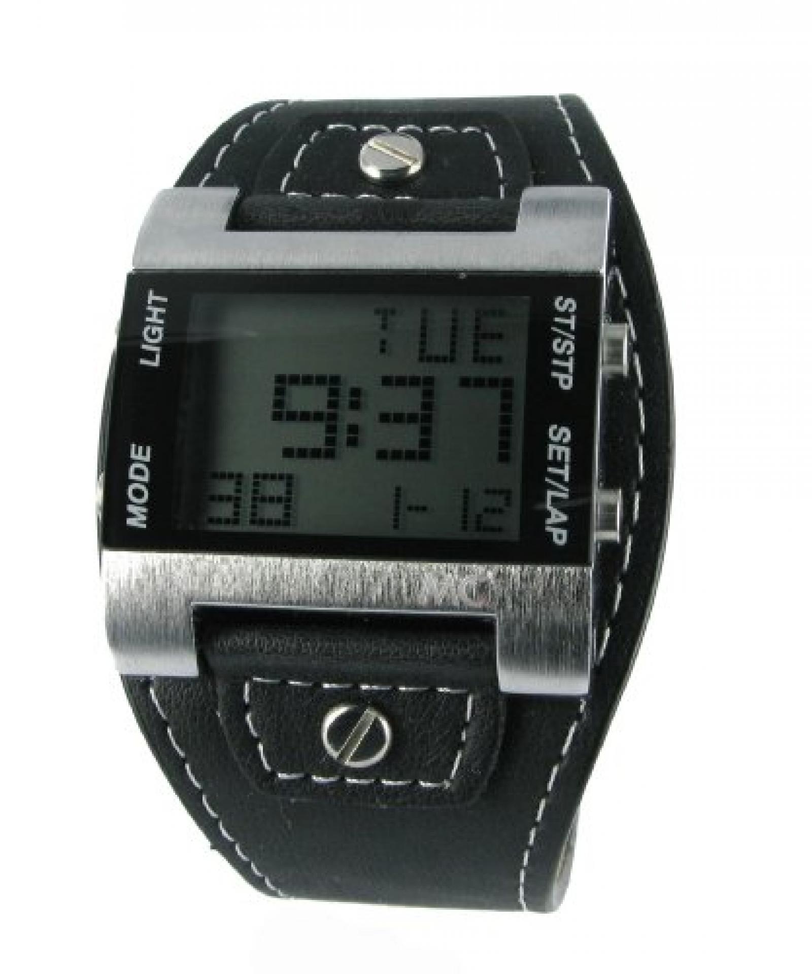 MC Timetrend Herren-Armbanduhr Digital Quarz Kunstleder 30337 MC Timetrend Herren-Armbanduhr Digital Quarz Kunstleder 30337