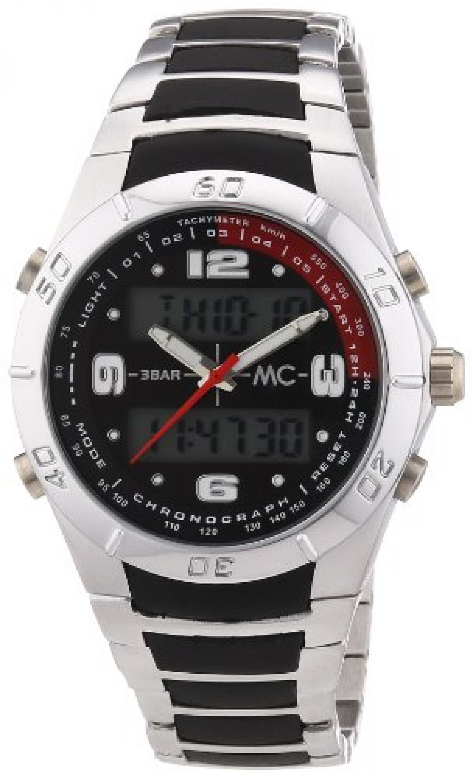MC Timetrend Herren-Armbanduhr Analog - Digital Quarz Metallband 30342 MC Timetrend Herren-Armbanduhr Analog - Digital Quarz Metallband 30342