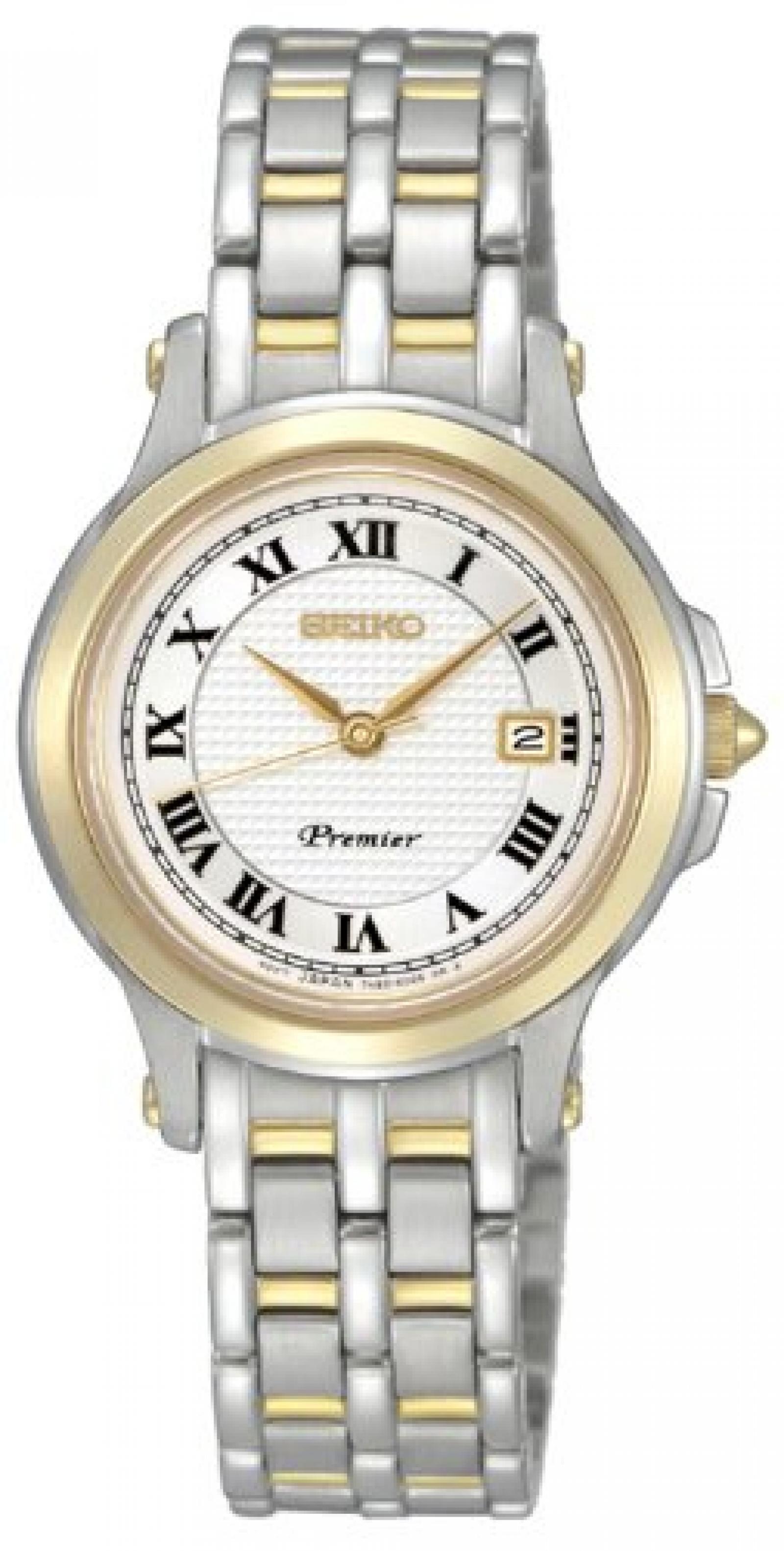 Seiko Damen-Armbanduhr XS Metallband Damen Analog Quarz Edelstahl beschichtet SXDE02P1 Seiko Damen-Armbanduhr XS Metallband Damen Analog Quarz Edelstahl beschichtet SXDE02P1