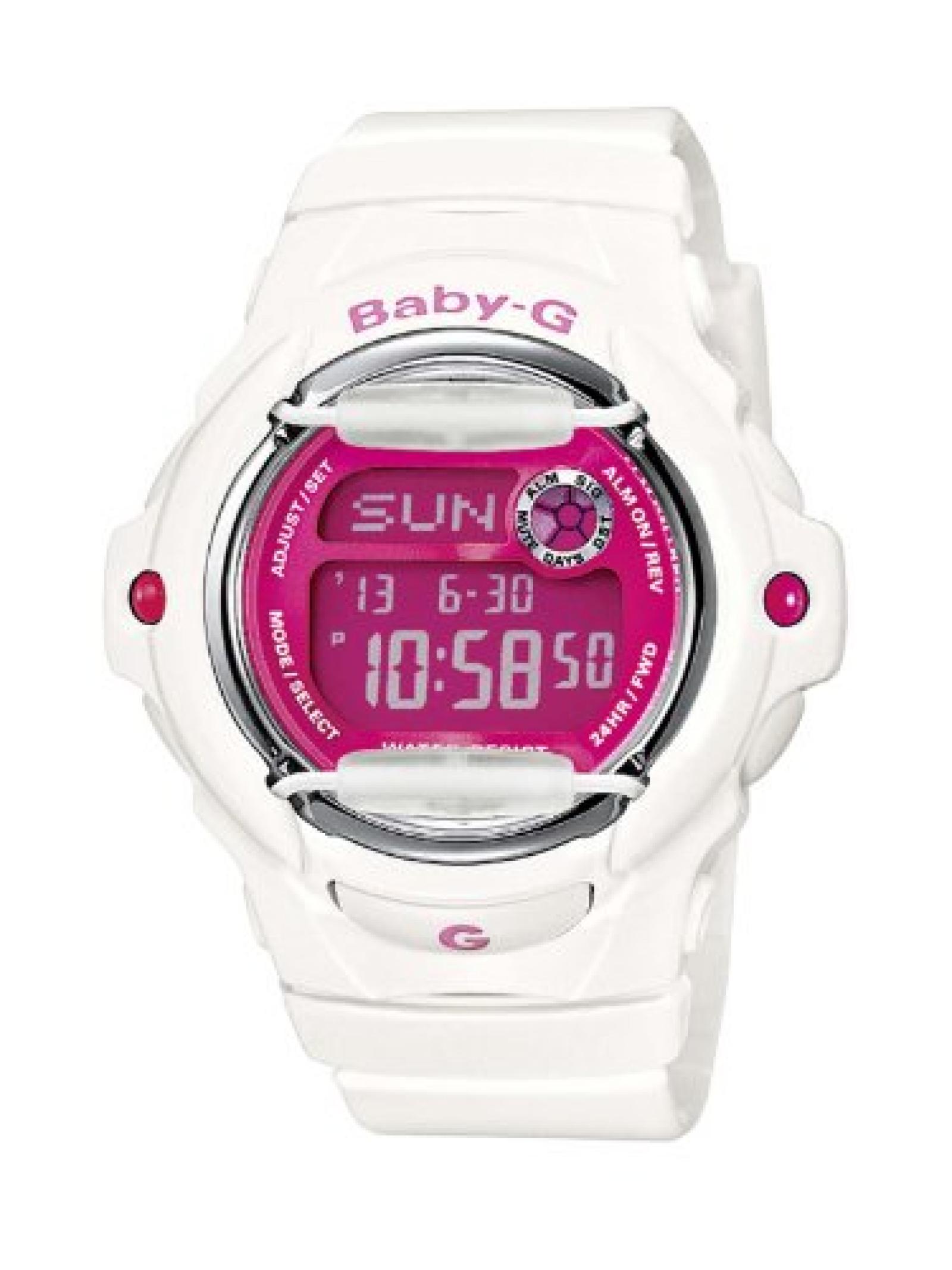 Casio Baby-G Damen-Armbanduhr weiß Digital Quarz BG-169R-7DER 