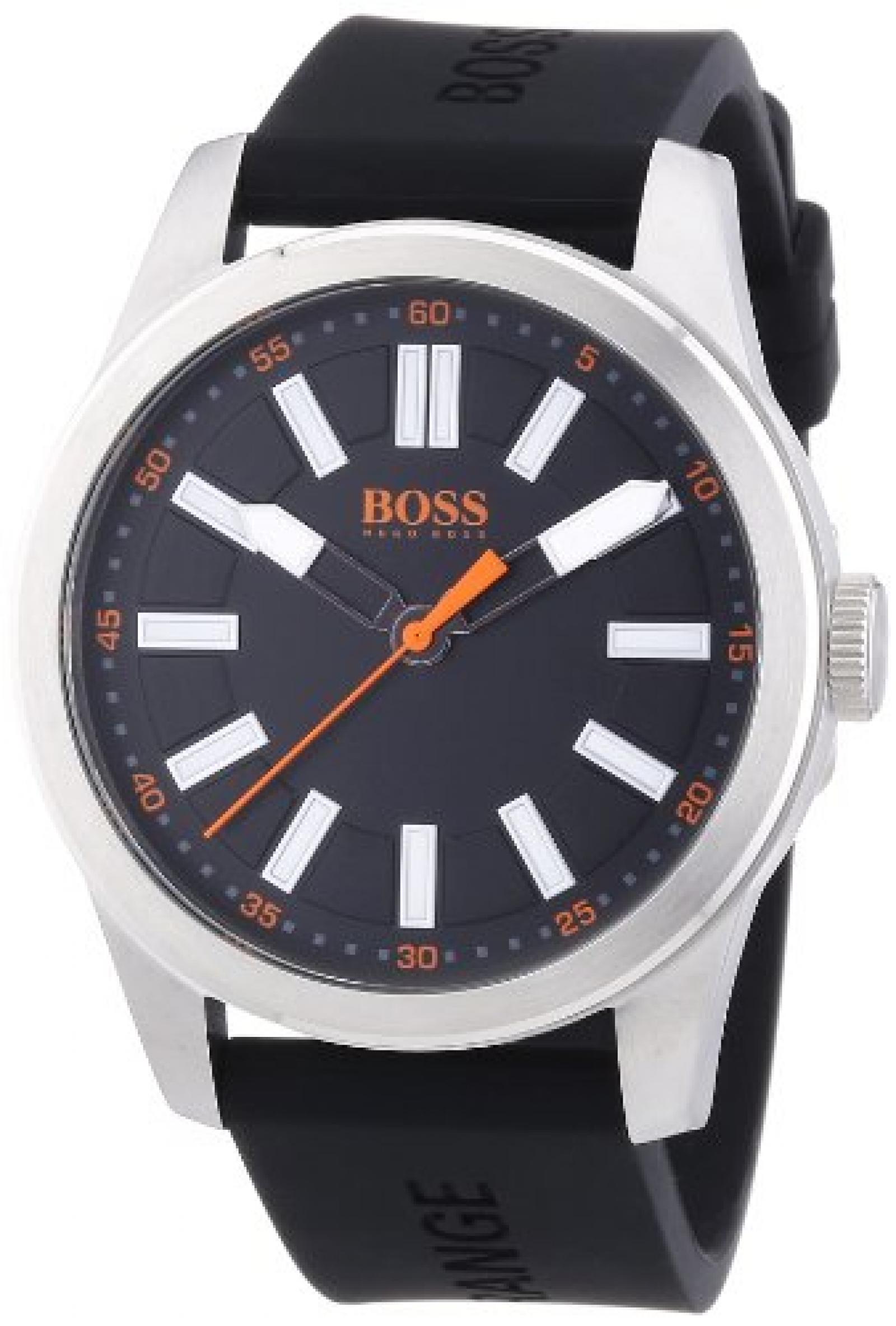 Boss Orange Herren-Armbanduhr XL Big Up Analog Quarz Silikon 1512936 Boss Orange Herren-Armbanduhr XL Big Up Analog Quarz Silikon 1512936