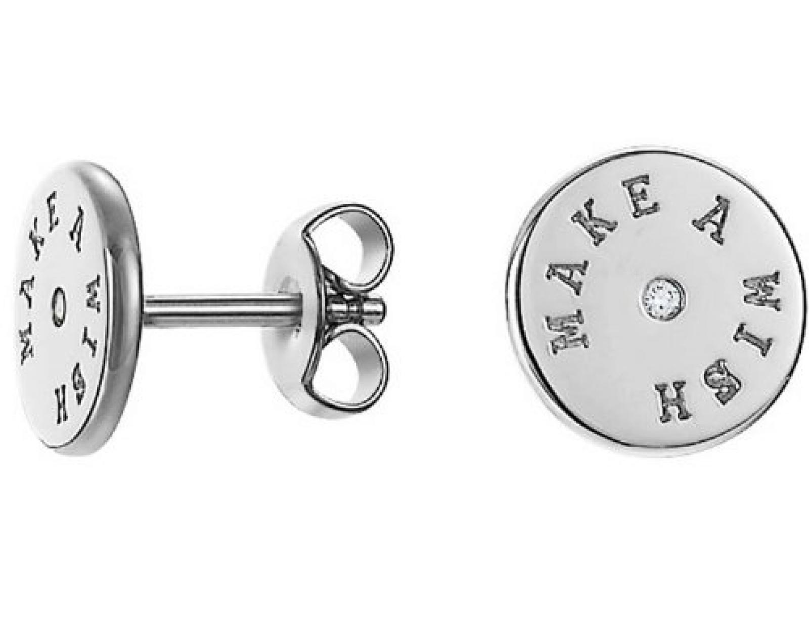 Esprit Damen-Ohrstecker 925 Sterling Silber rhodiniert Kristall Zirkonia Diamonds 4Ever wei&szlig; ESER92346A000 