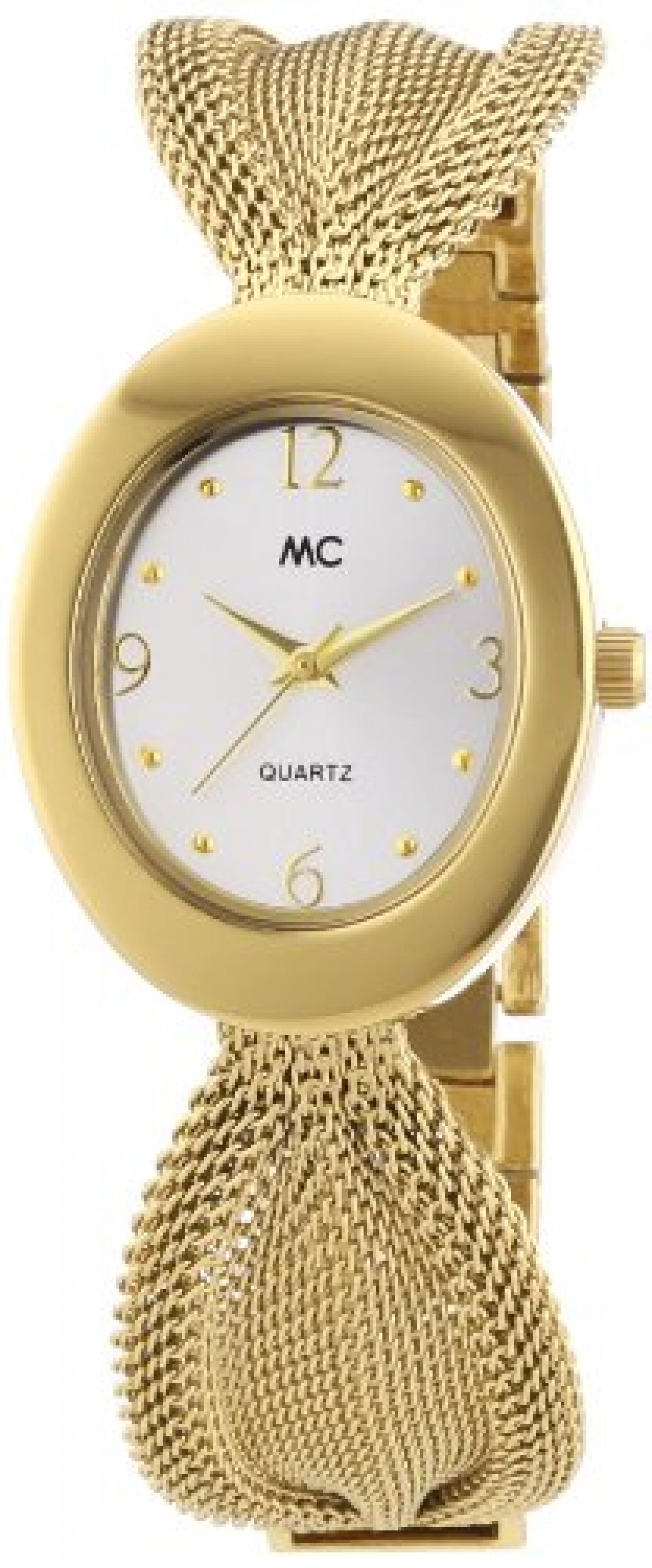 MC Timetrend Damen-Armbanduhr Analog Quarz Milanaiseband 50598 