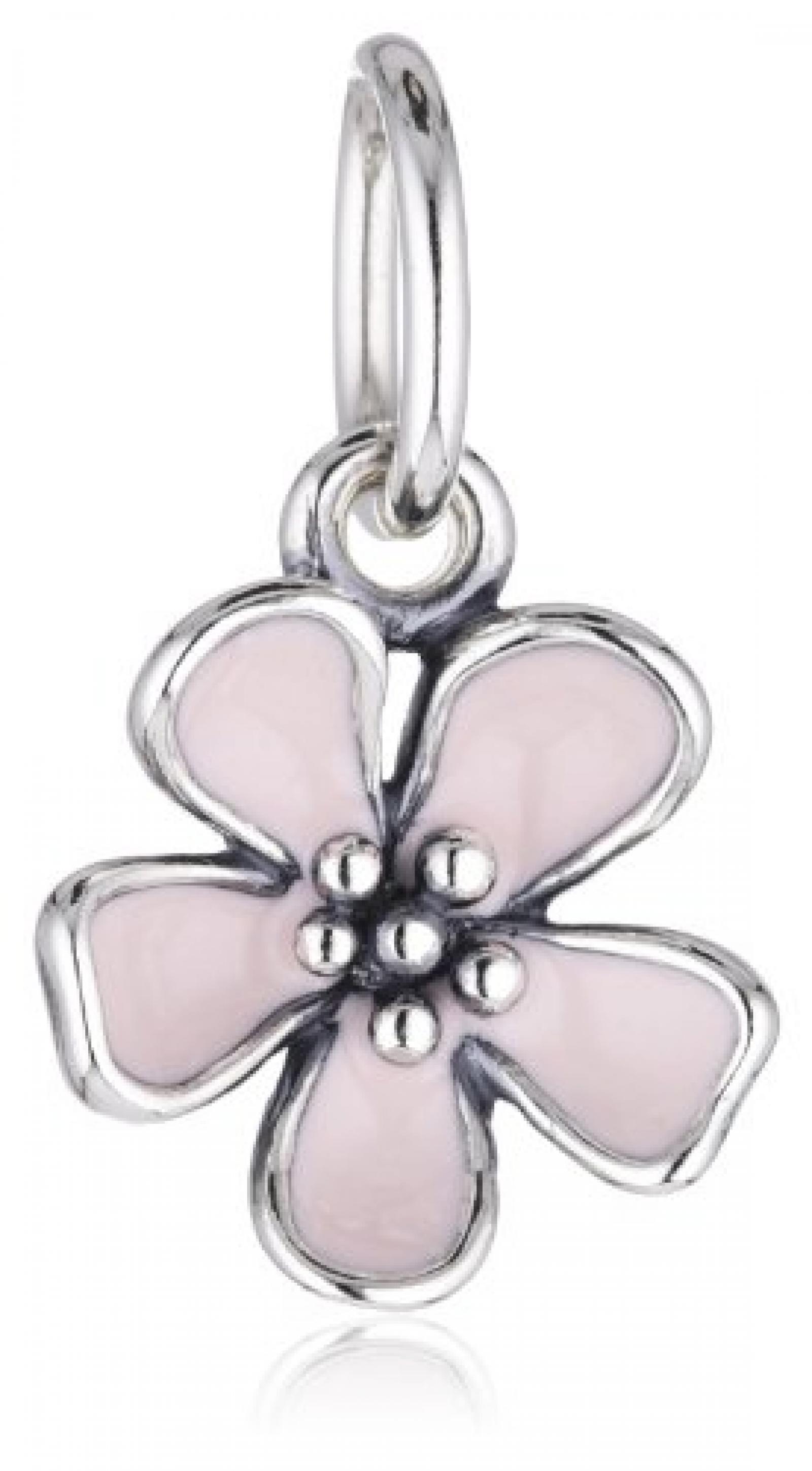 Pandora Damen-Anhänger 925 Sterling Silber Emaille rosa 390347EN40 Pandora Damen-Anhänger 925 Sterling Silber Emaille rosa 390347EN40